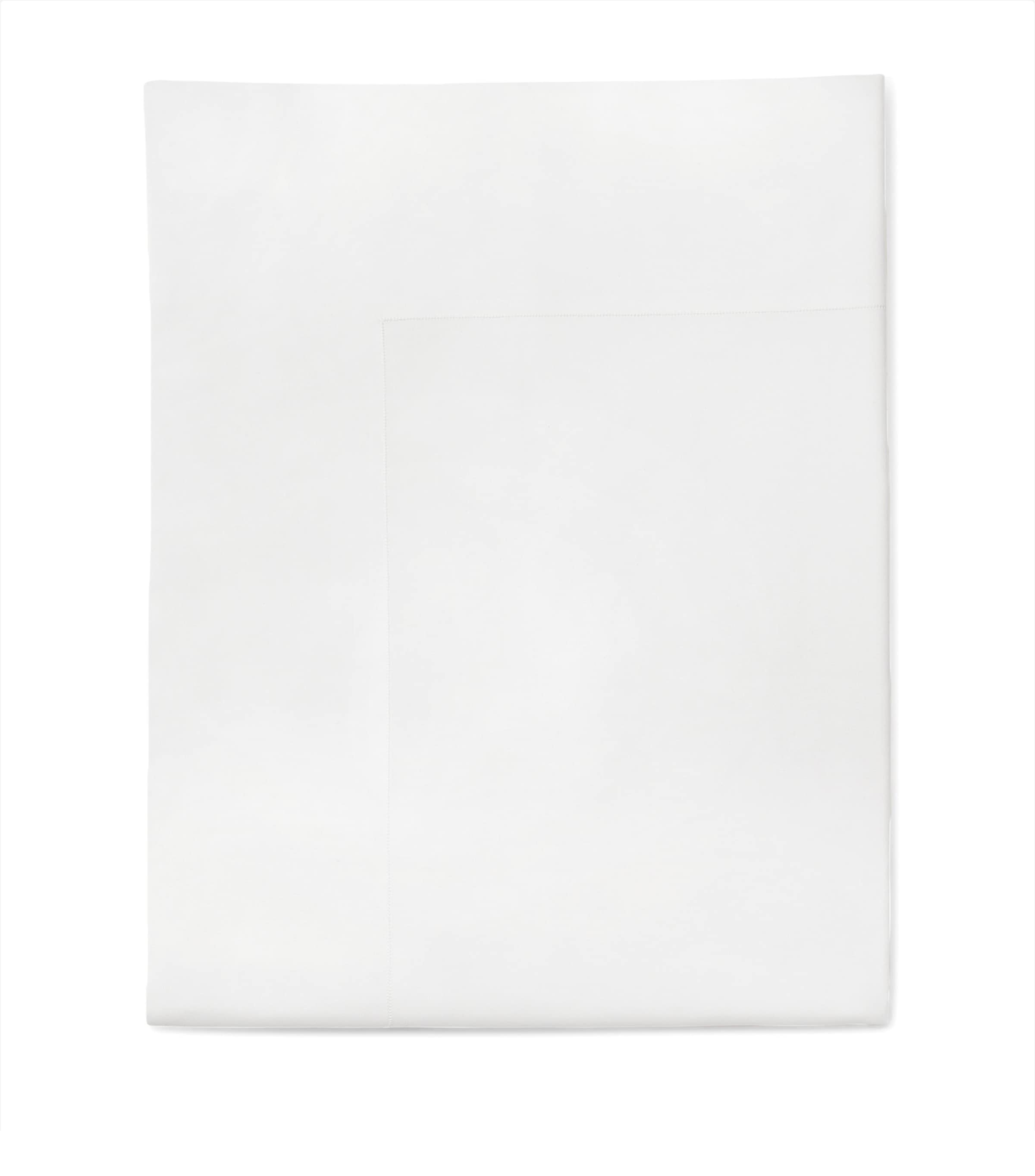Egyptian Cotton Paradise Super King Flat Sheet (300cm x 270cm) WHITE Image 1