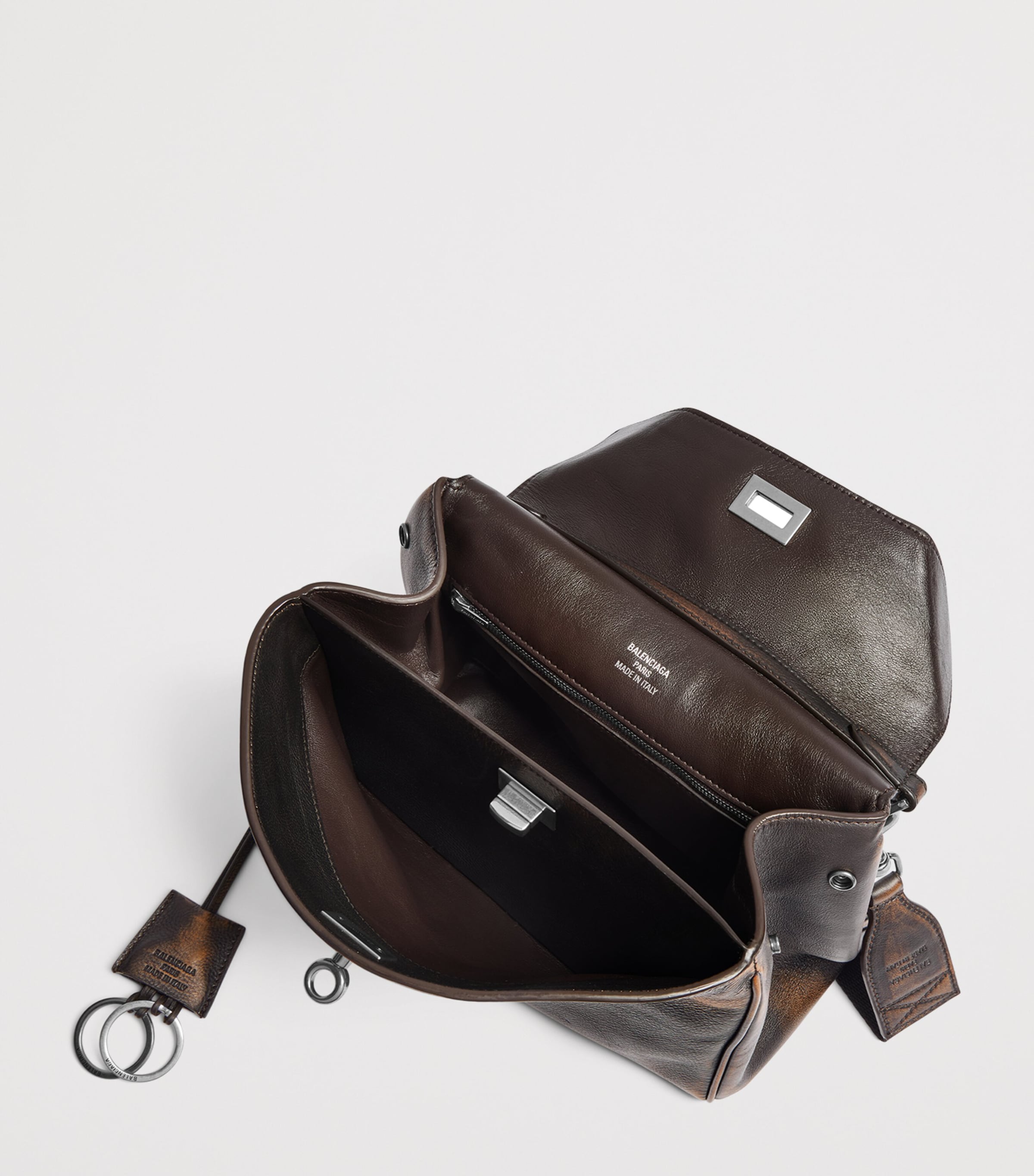Small Calfskin Rodeo Shoulder Bag 9862 Image 5