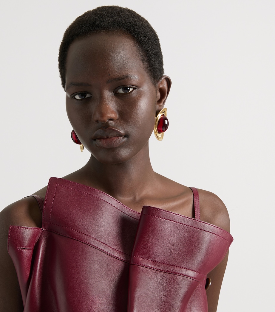 Givenchy Sculpted Gem Earrings Image 2