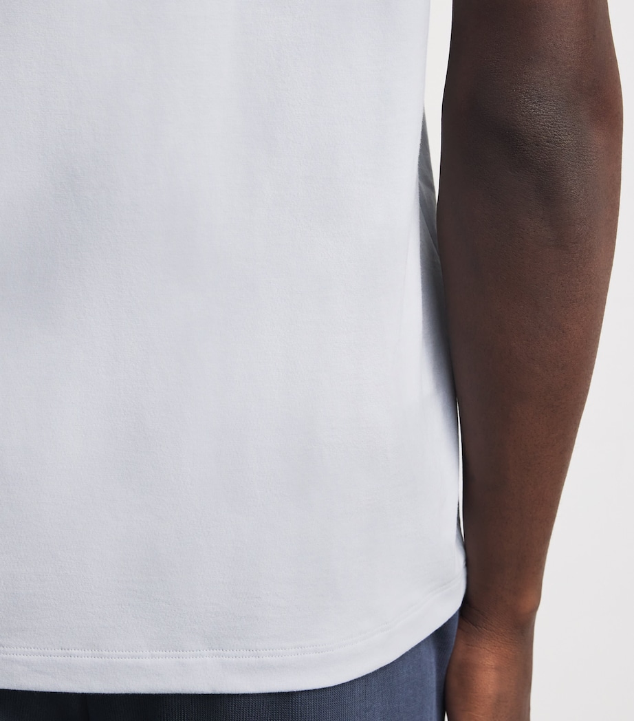 Cotton Living T-Shirt 2125 WHITE TOPAZ Image 7