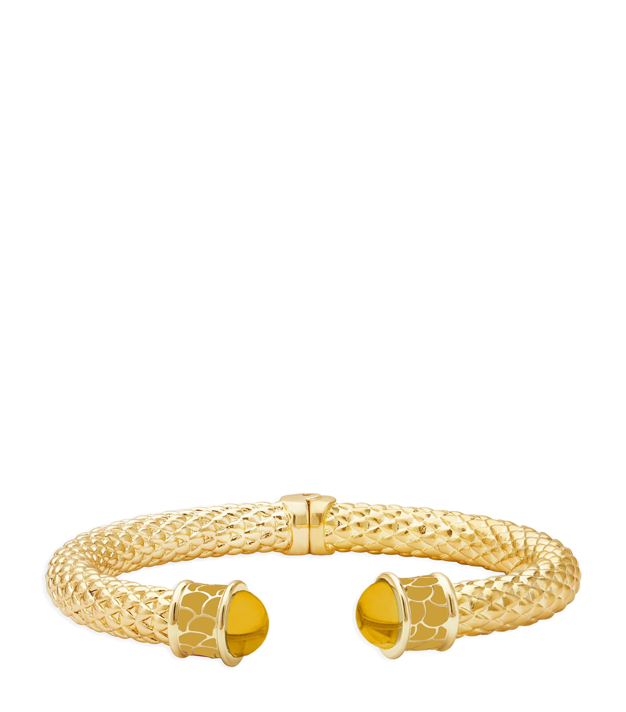 Halcyon Days Gold-Plated Citrine Minoan Bracelet Citrine Image 1