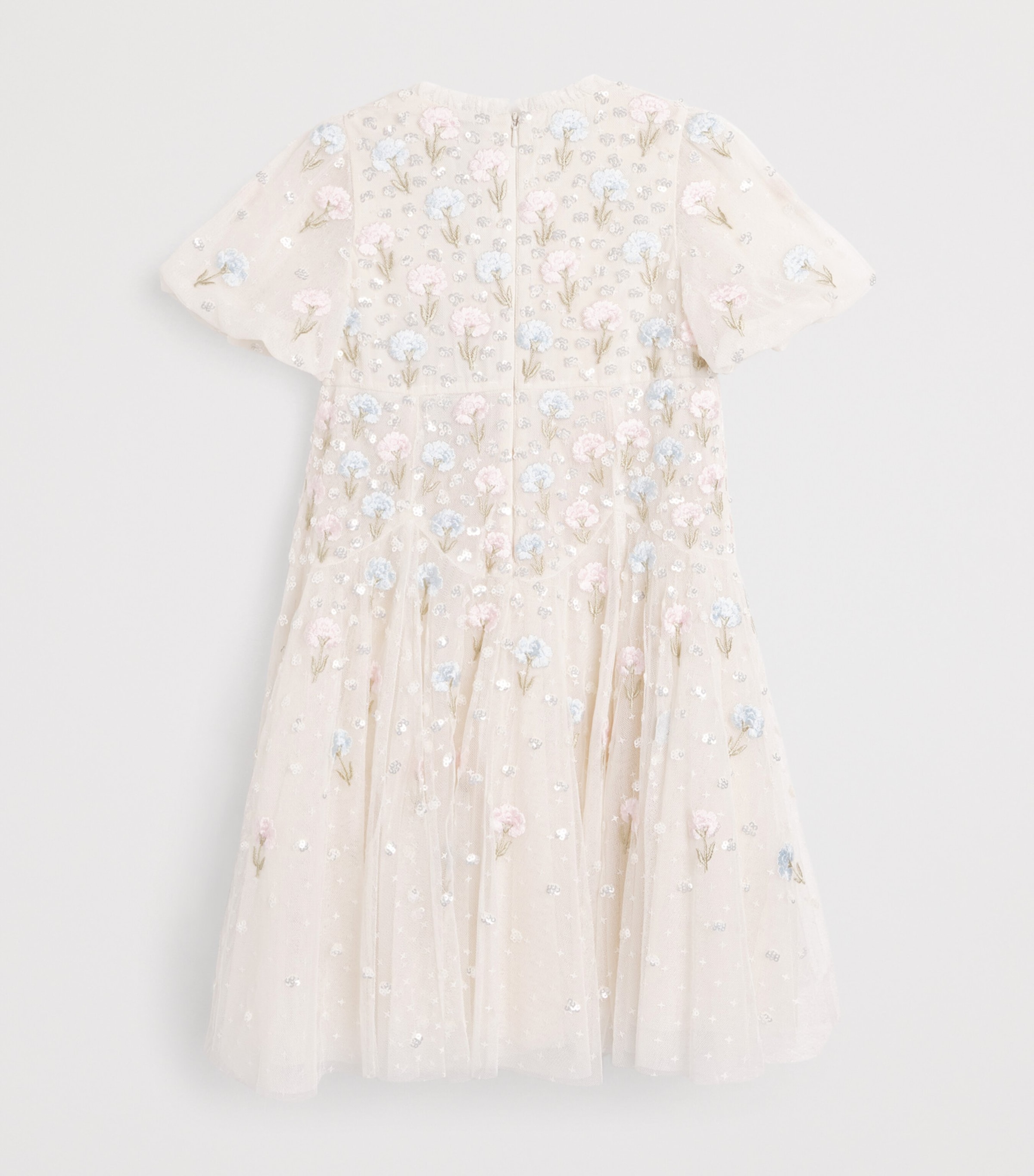 Tulle Dandelion Ditsy Dress (4-6 Years) CRMCREAM Image 2