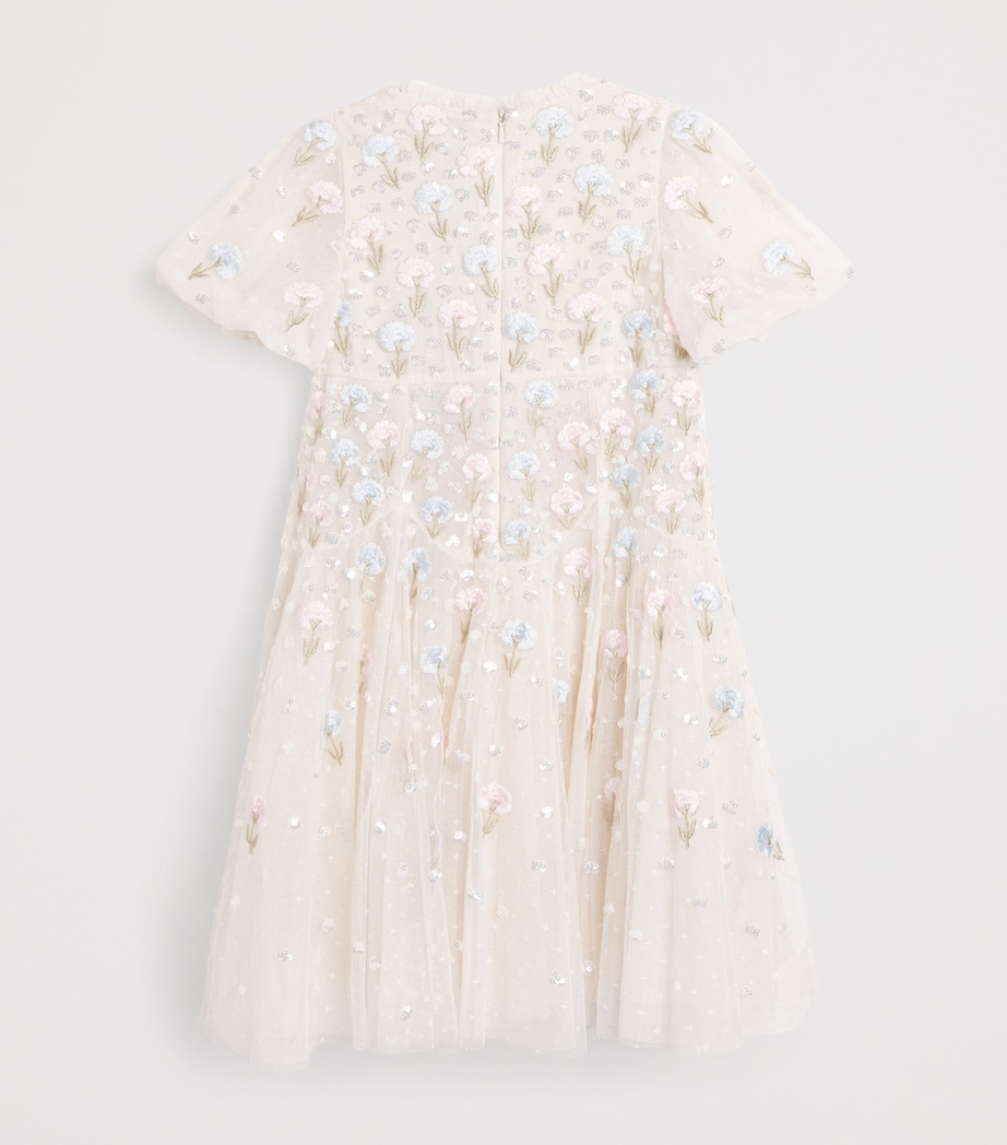 Tulle Dandelion Ditsy Dress (4-6 Years) CRMCREAM Image 2