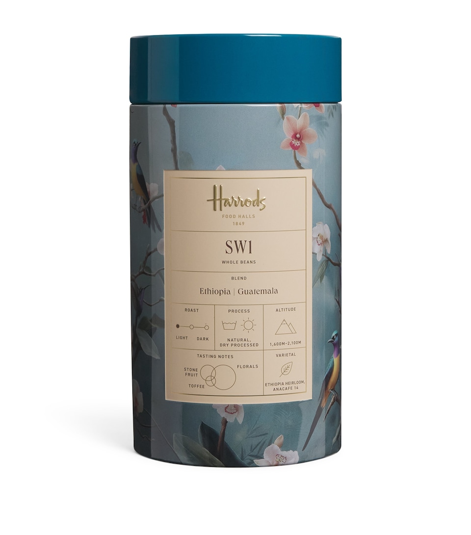 Harrods SW1 Blend Coffee Beans Tin (250g)