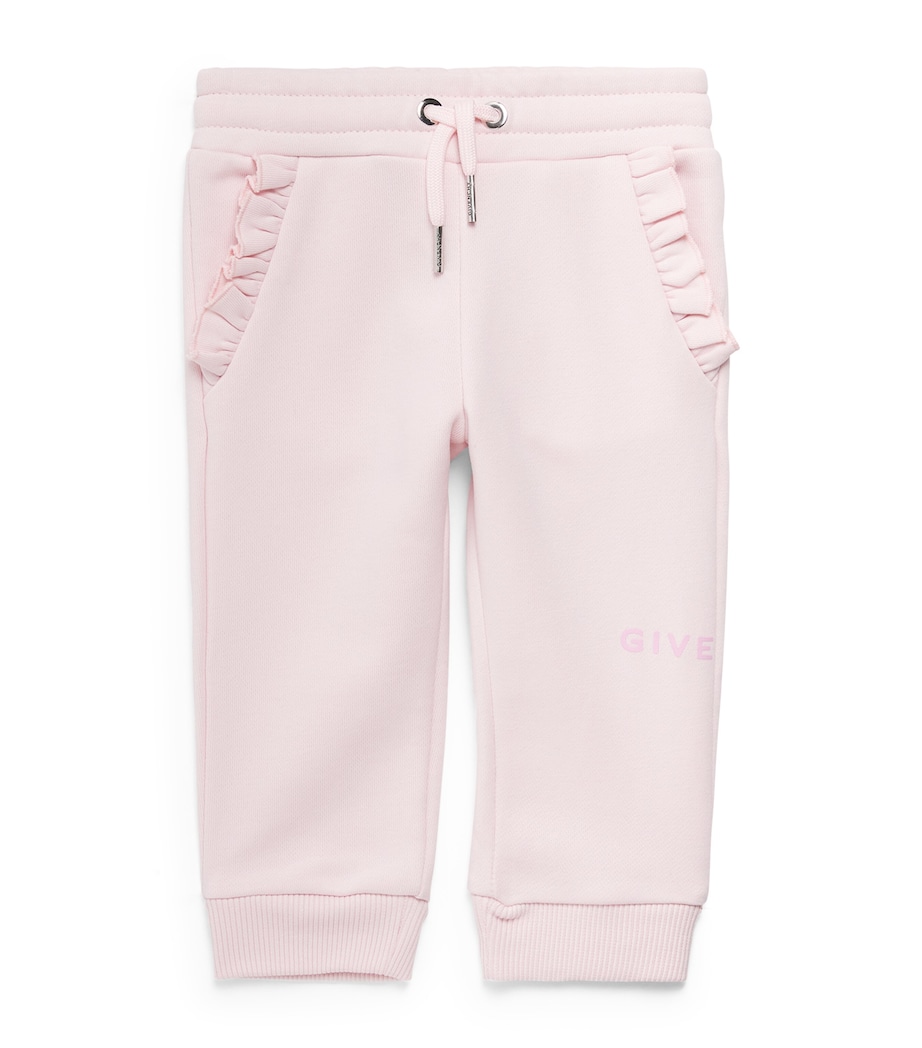 Cotton-Blend Ruffled Sweatpants (6 Months-3 Years) MARSHMALLOW Image 1