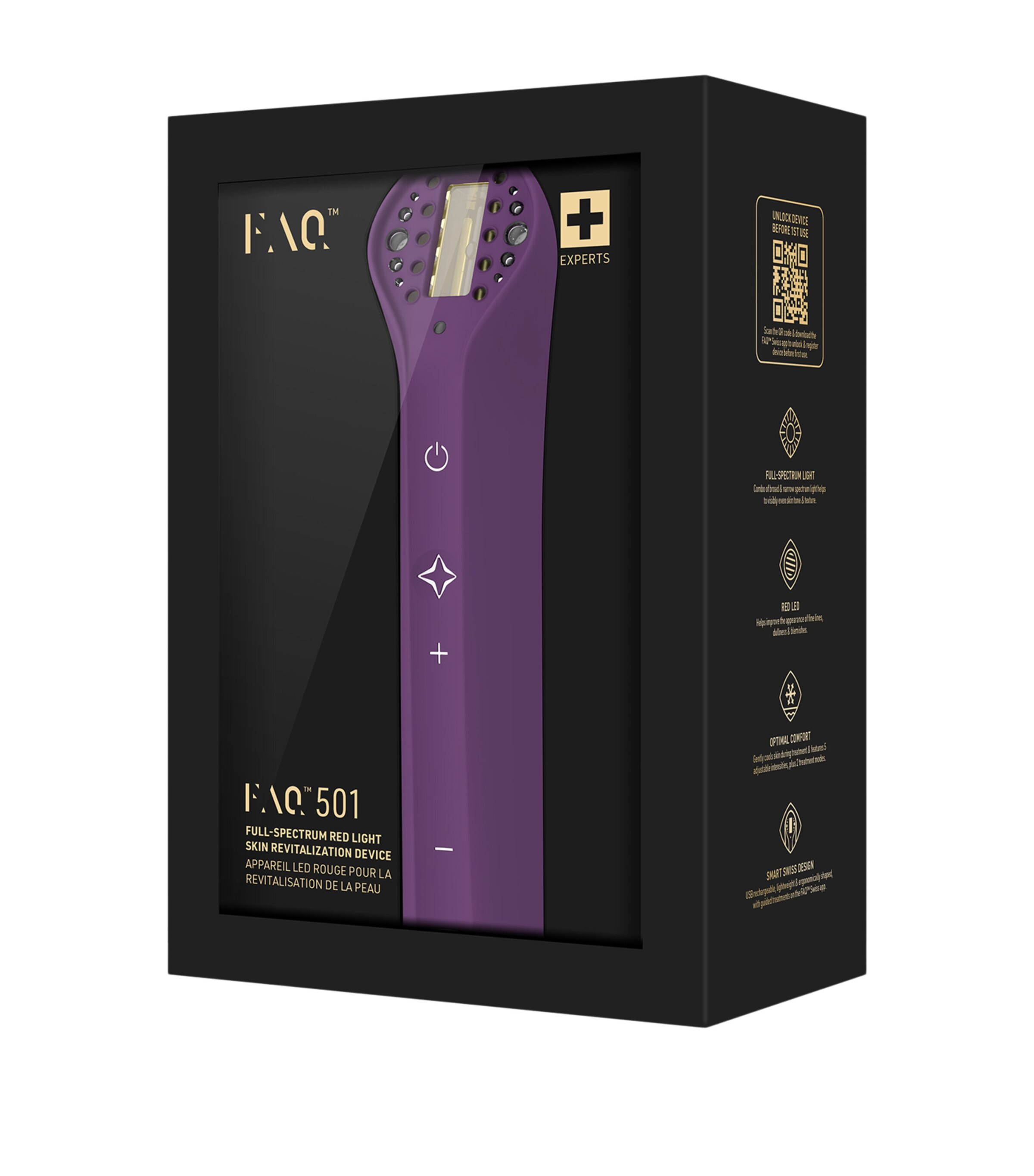 501 Full-Spectrum Red Light Skin Rejuvenation Device NO COLOUR Image 2