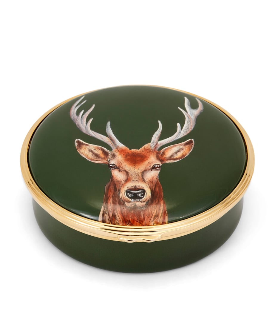 Enamel Woodland Wildlife Stag Box MULTI Image 1