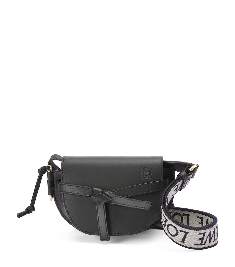 LOEWE Mini Gate Dual Bag Black Image 1
