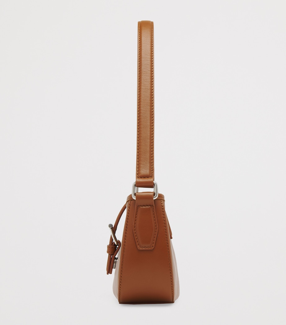 Mini Leather T-Bar Shoulder Bag 2525 Image 3