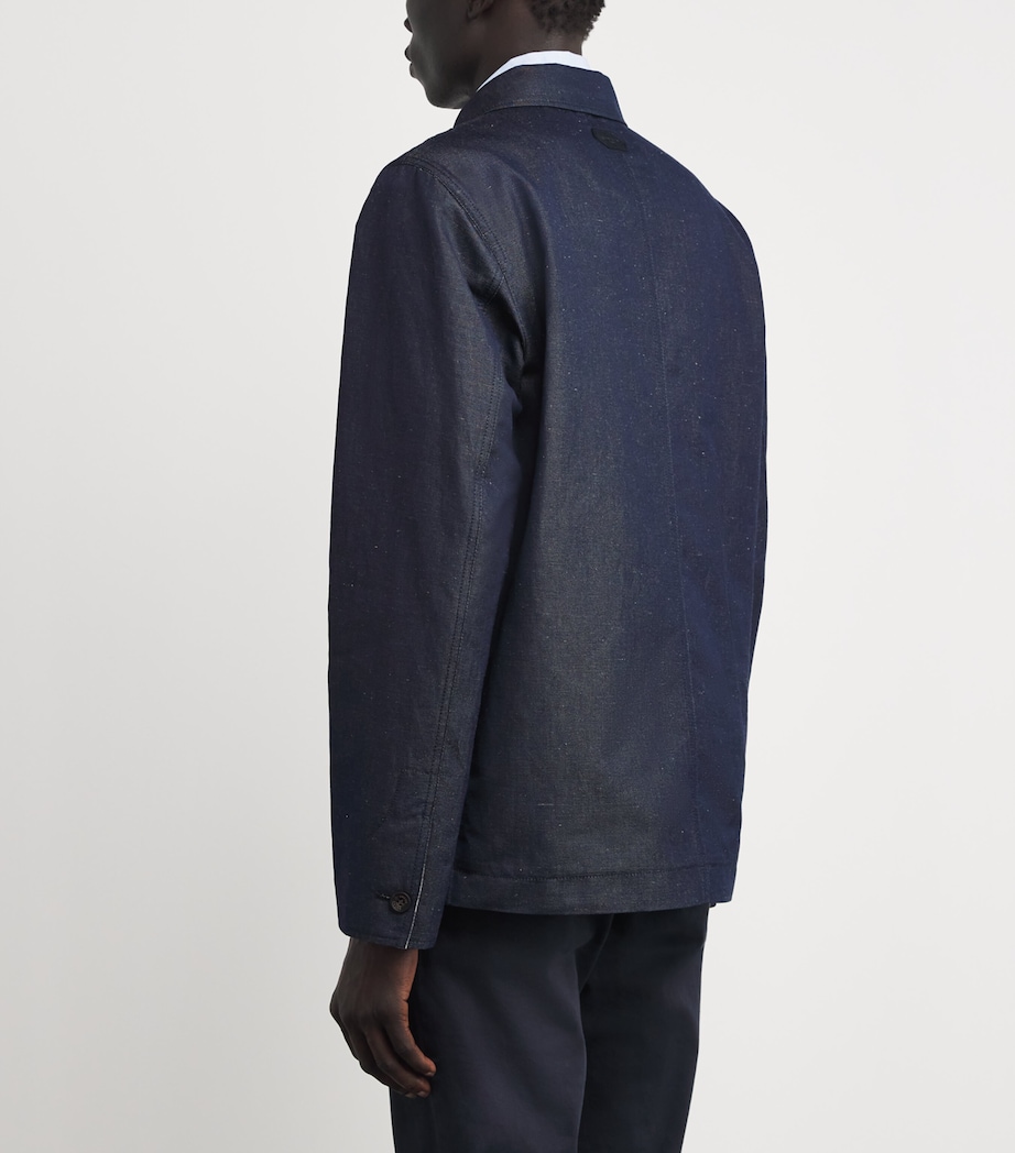 Denim Canvas Jacket Y96 NIGHT BLUE Image 5