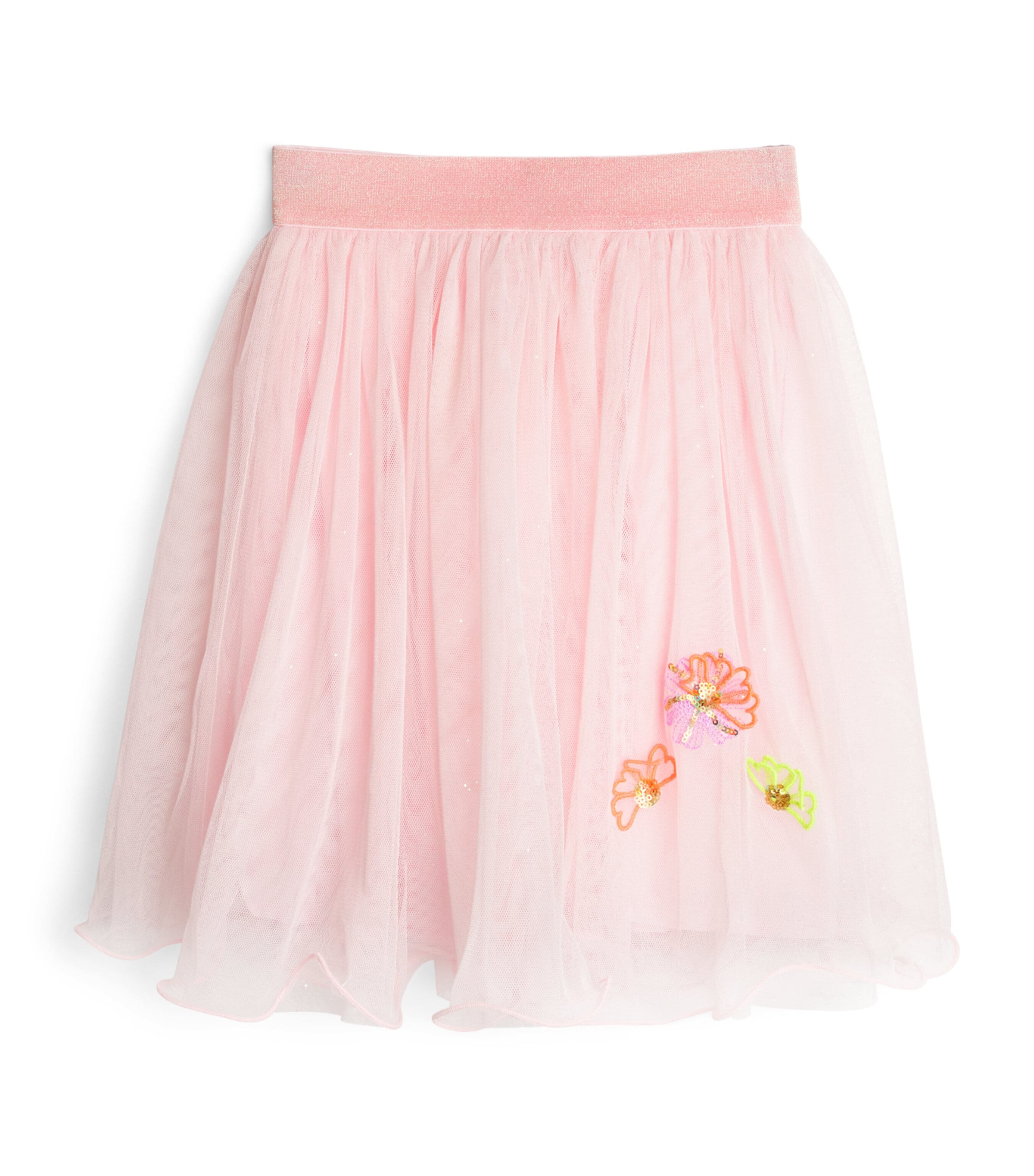 Billieblush Tulle Sparkling Skirt (3-12 Years) Pale Image 1