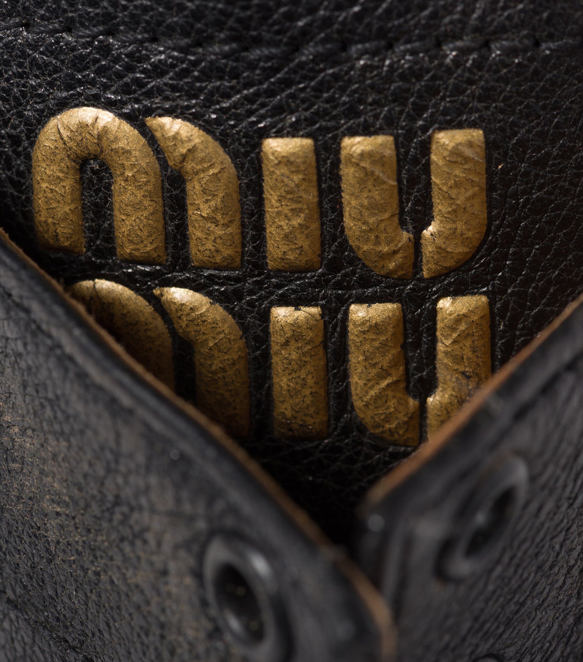 Leather Lace-Up Boots F0002 Image 4