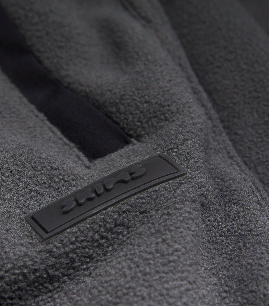 Fleece Straight Leg Sweatpants ASH Image 5