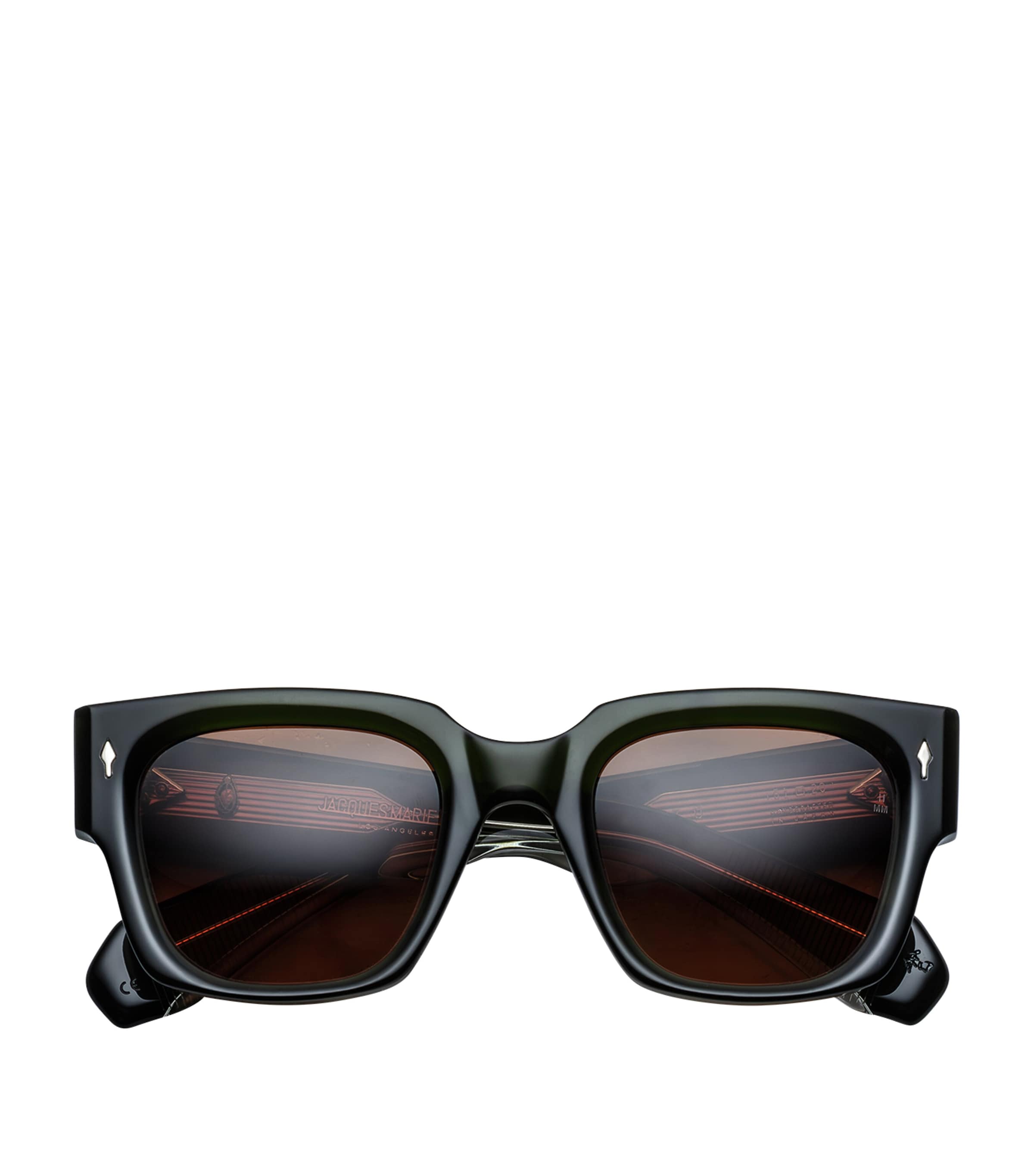 Acetate Enzo Sunglasses  ORANGE  CR39 Image 1