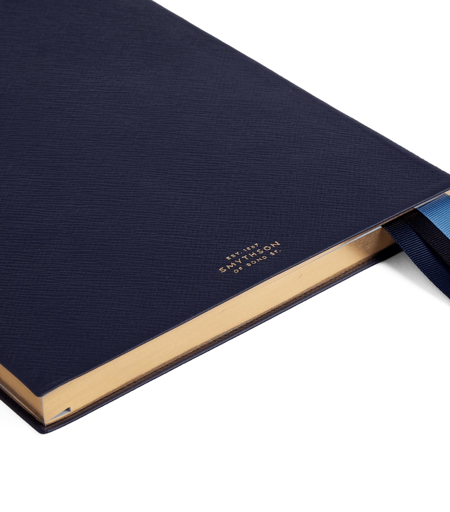 Smythson Leather Portobello Weekly Diary 2026-2027 Navy Image 6
