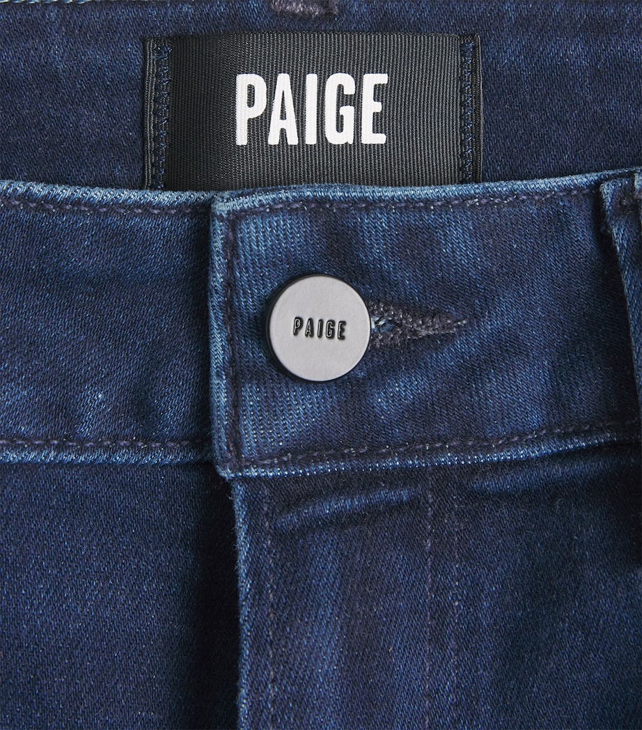 PAIGE Womens Mason Ankle Straight Jeans Corsica Coast Image 6