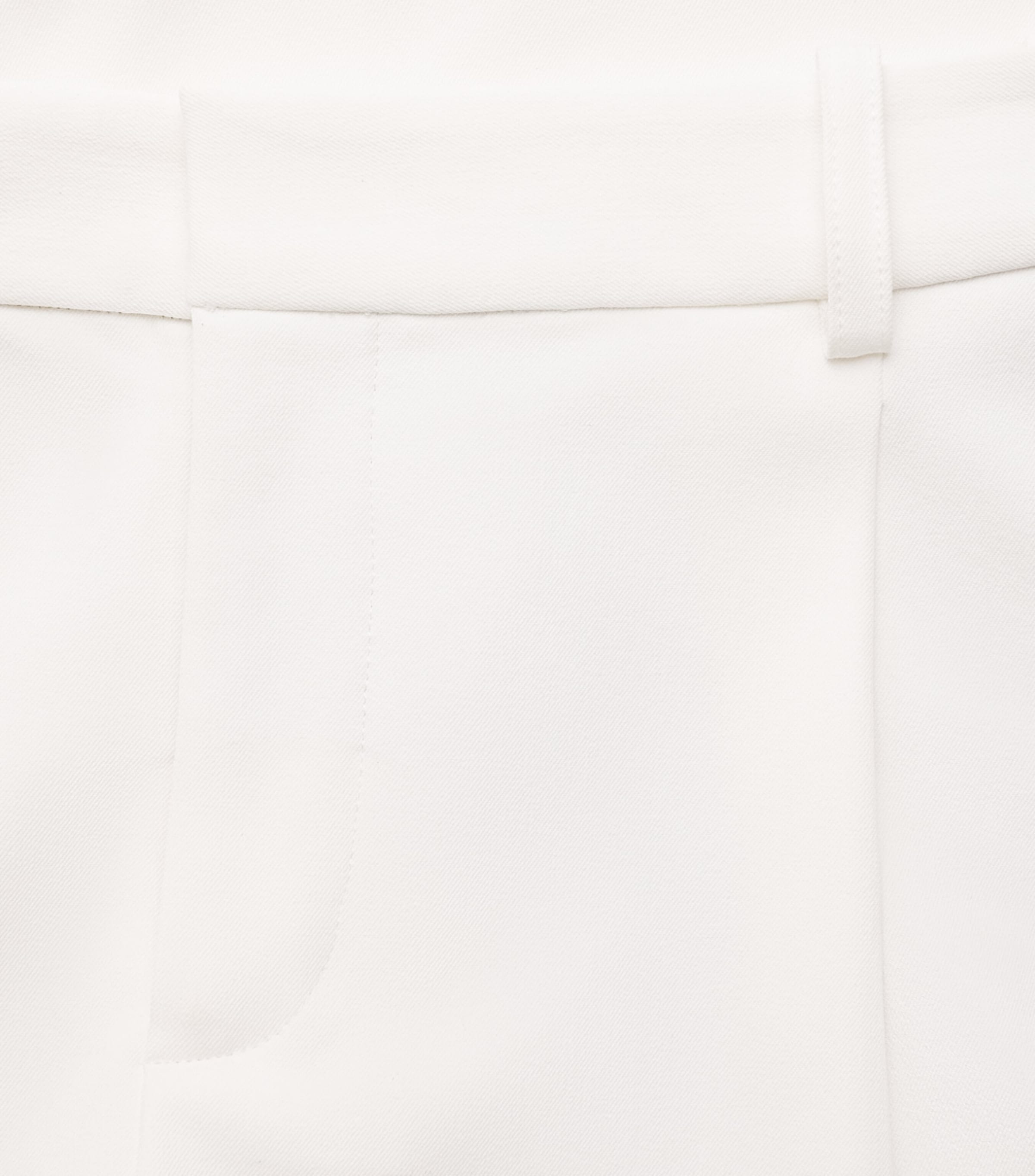 L'Agence Womens Allanah Wide-Leg Trousers Whit White Image 6