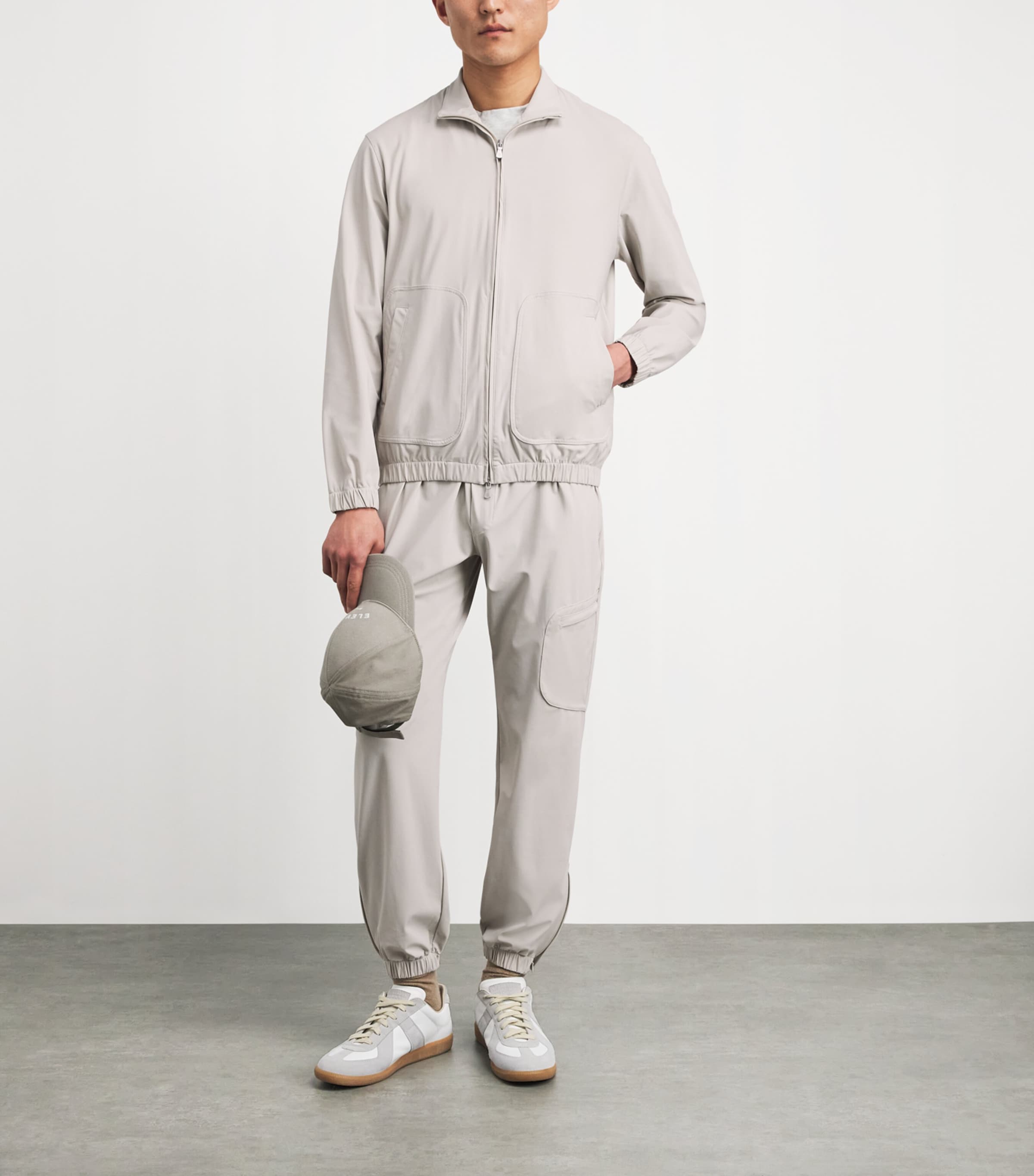 Eleventy Mens Technical Jacket Sabbia Image 2