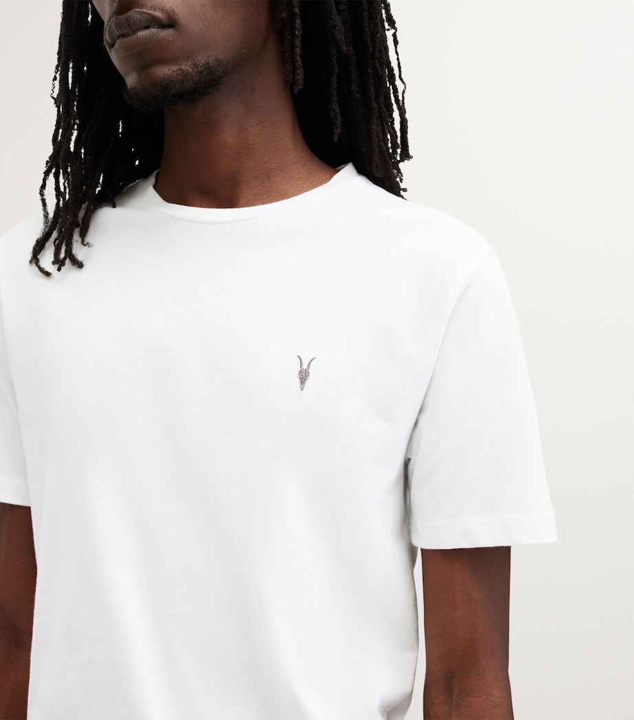 Cotton Brace T-Shirt (Pack of 3) WHITE Image 5