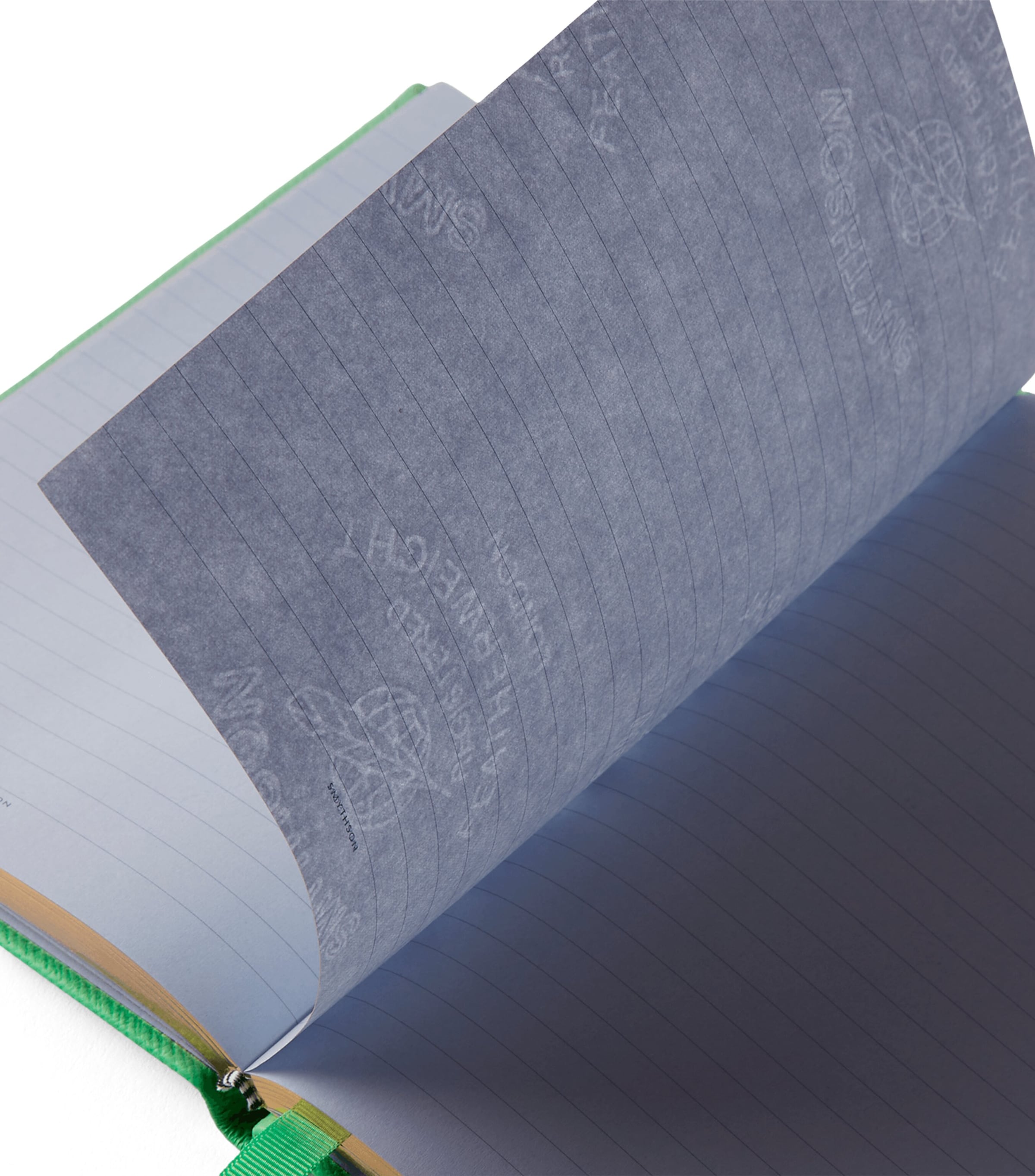Smythson Leather Soho Notebook Shamrock Image 3