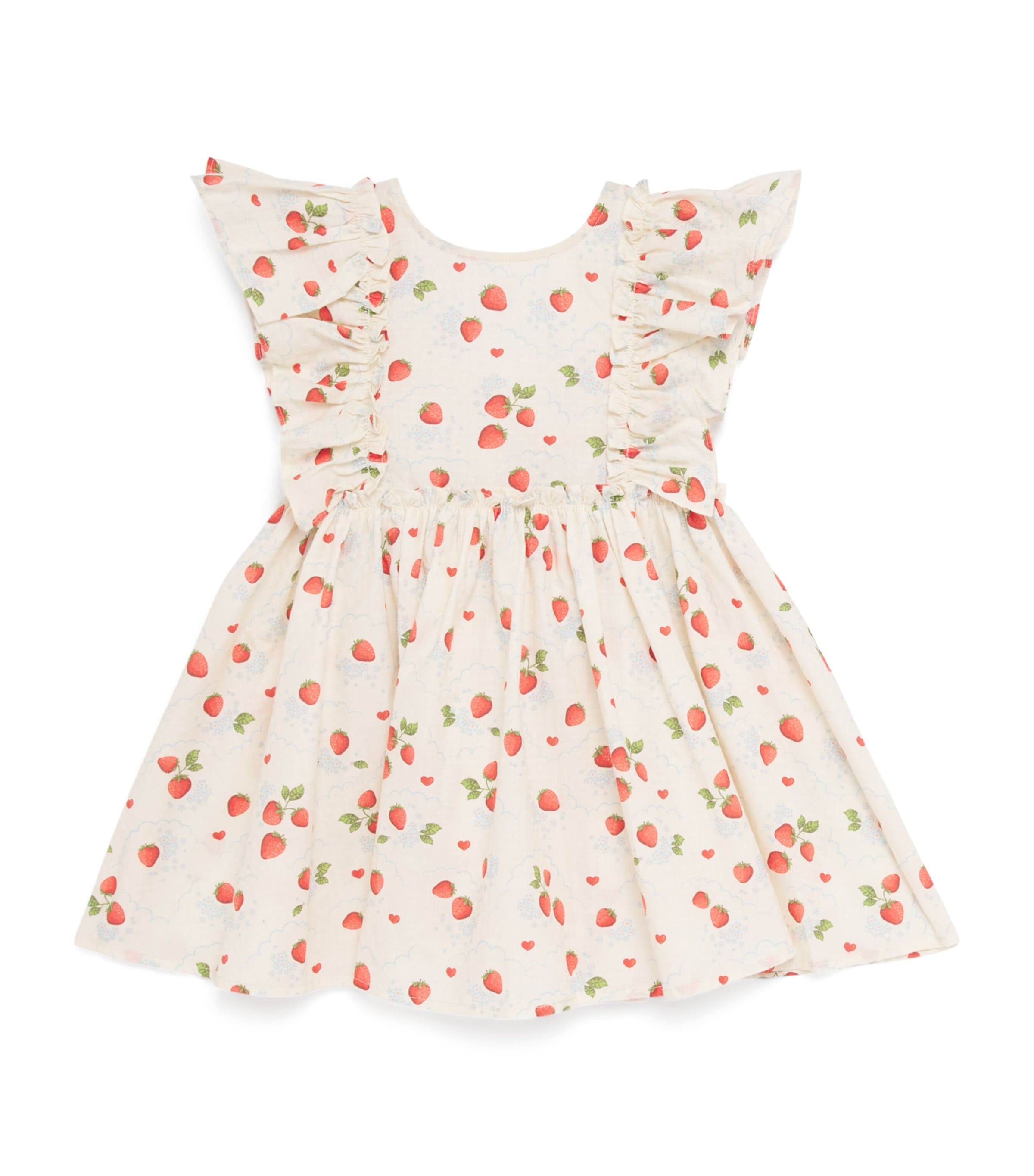 KONGES SLOJD STRAWBERRY EVIA DRESS