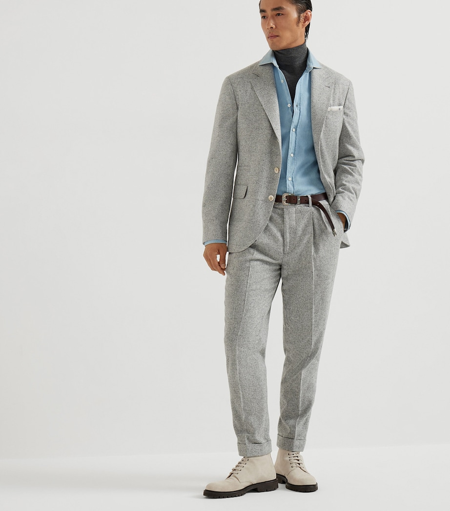 Cashmere-Silk Rollneck Sweater C079C Image 4