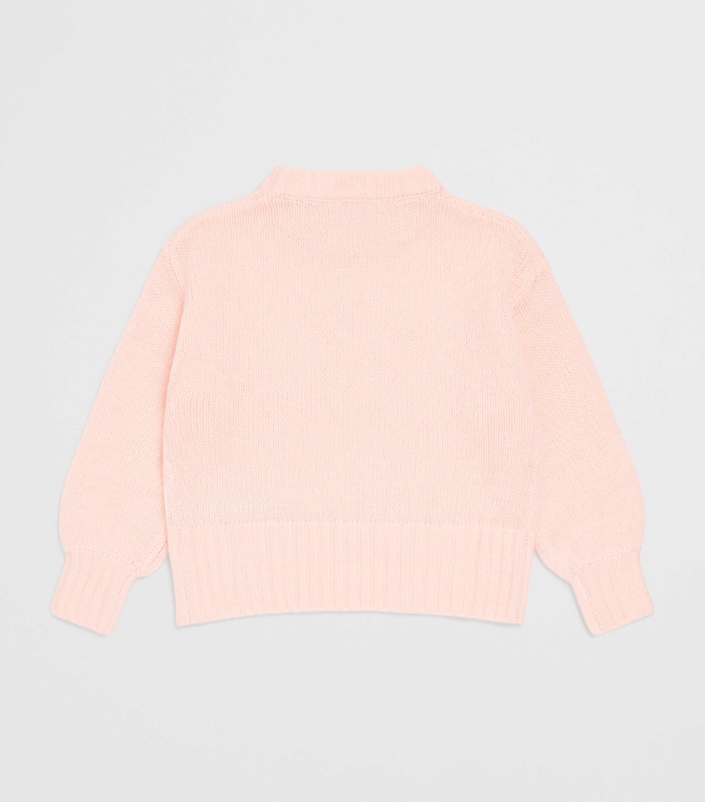 Chloé Kids Wool-Cashmere Logo Sweater (4-14 Years) Pink Image 2
