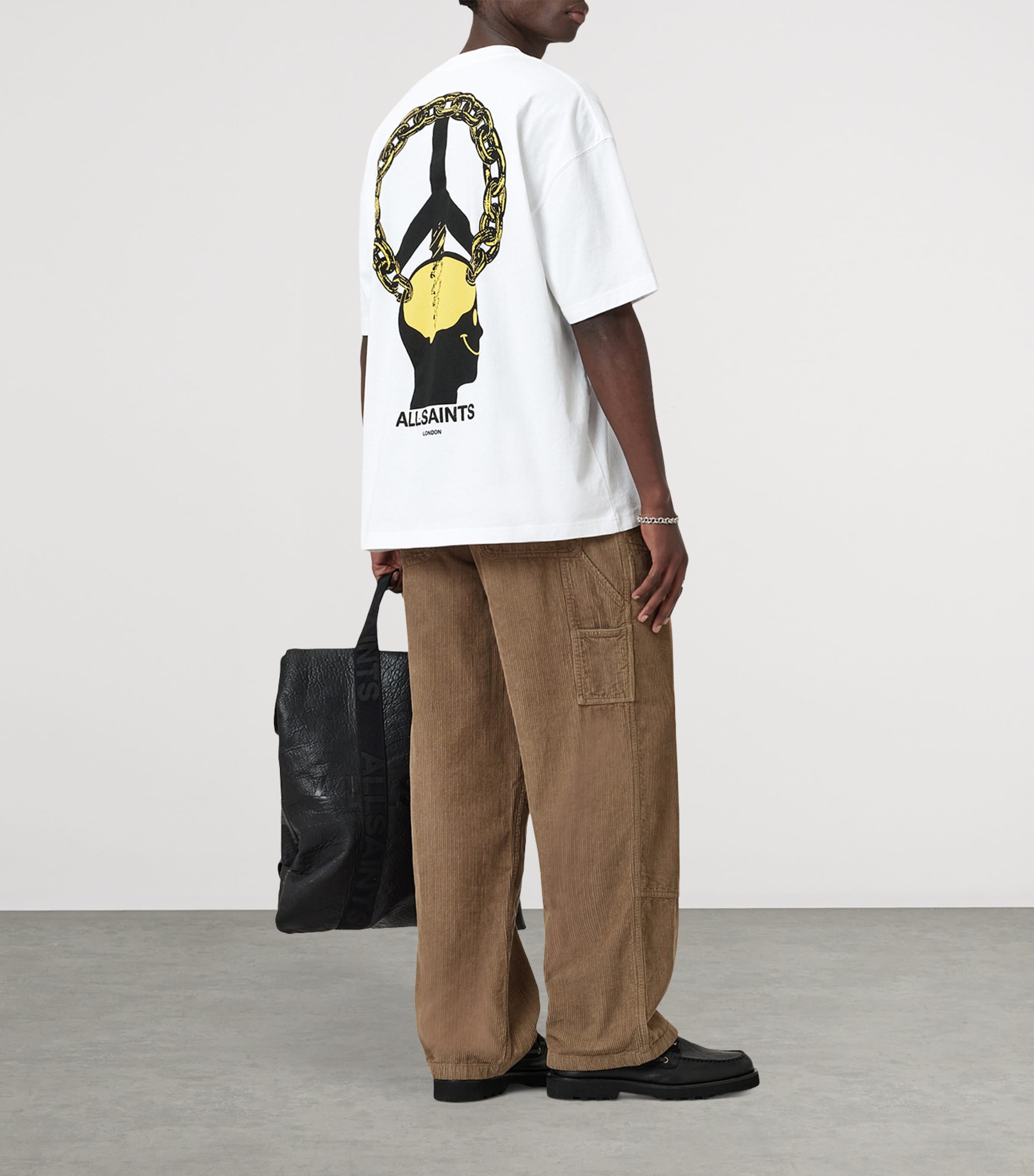 Organic Cotton Screwed T-Shirt OPTIC WHITE Image 5