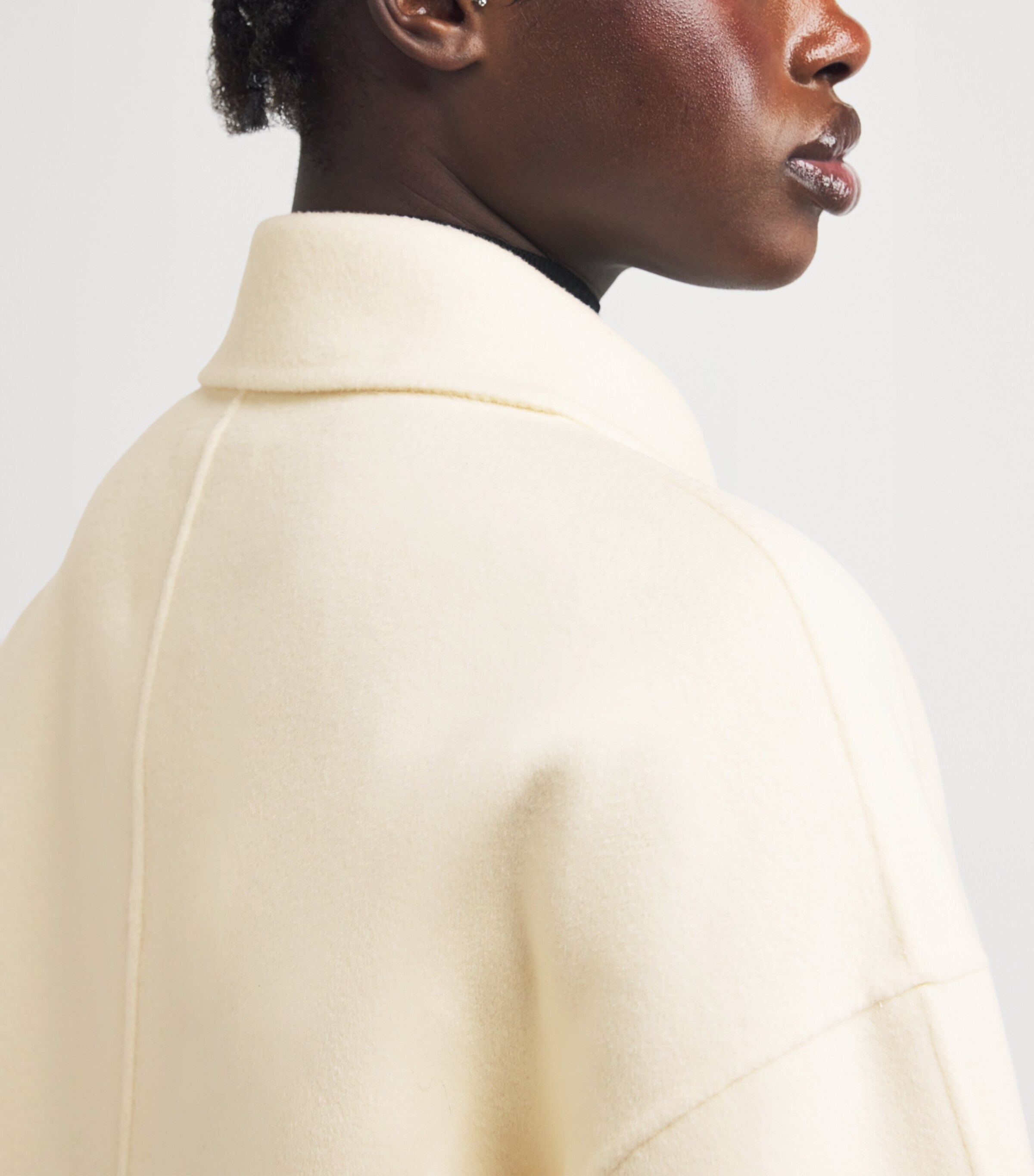 ANINE BING Ivory Wool-Cashmere Luca Jacket | Harrods US