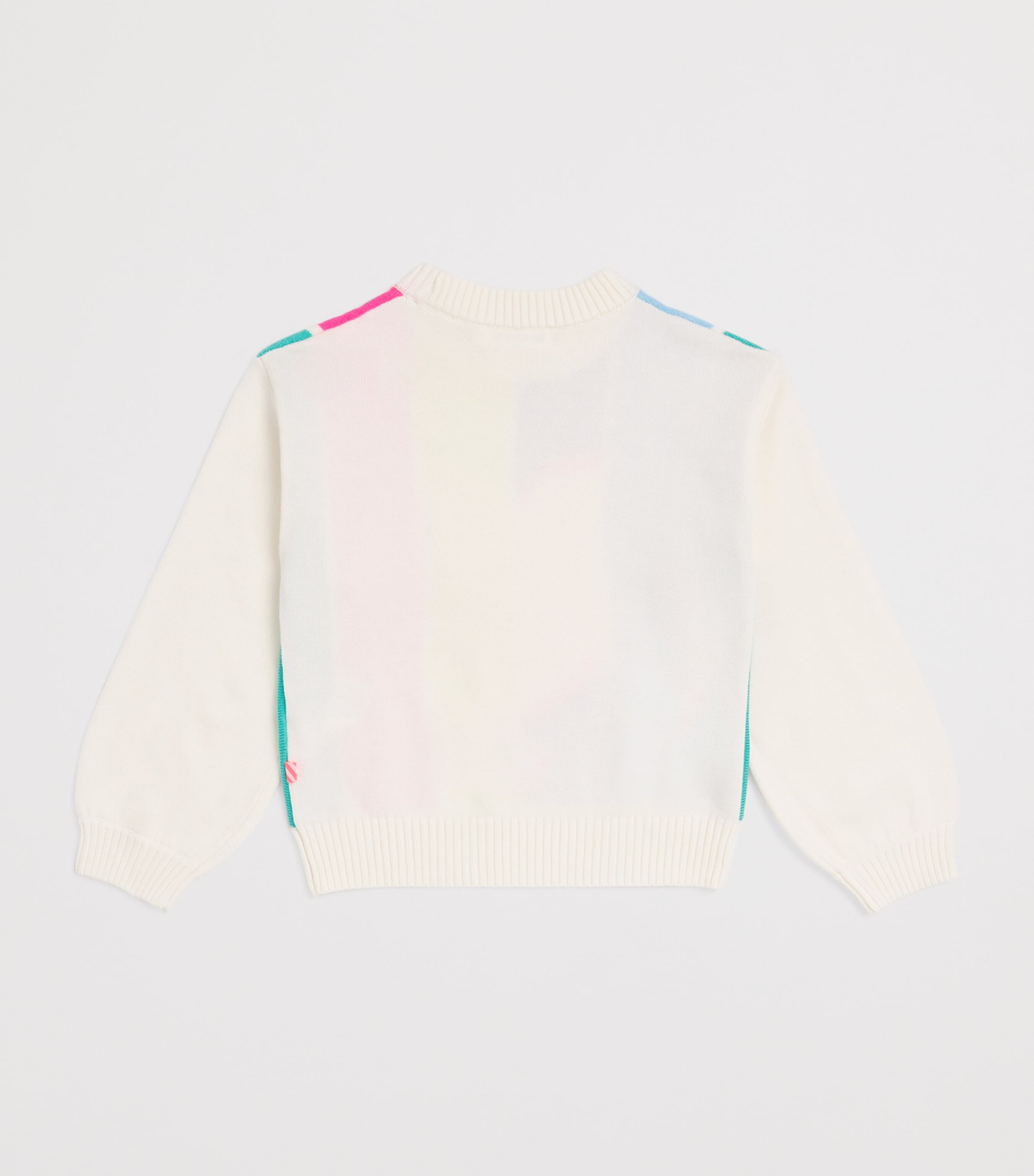 Billieblush Knitted Heart Sweater (2-12 Years) Multicoloured Image 2