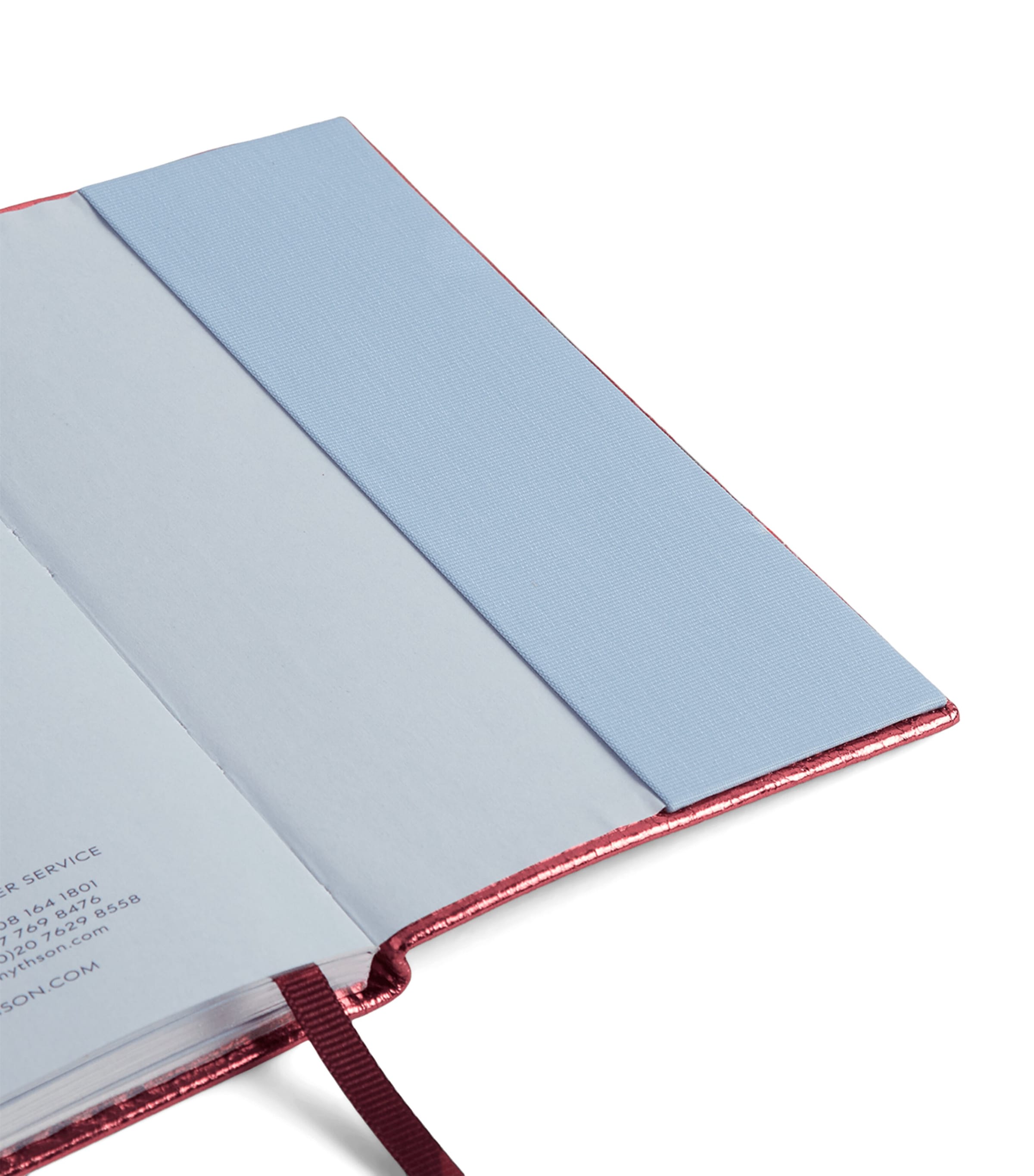 Smythson Leather Panama Weekly Diary 2027 Metallic Rose Image 4