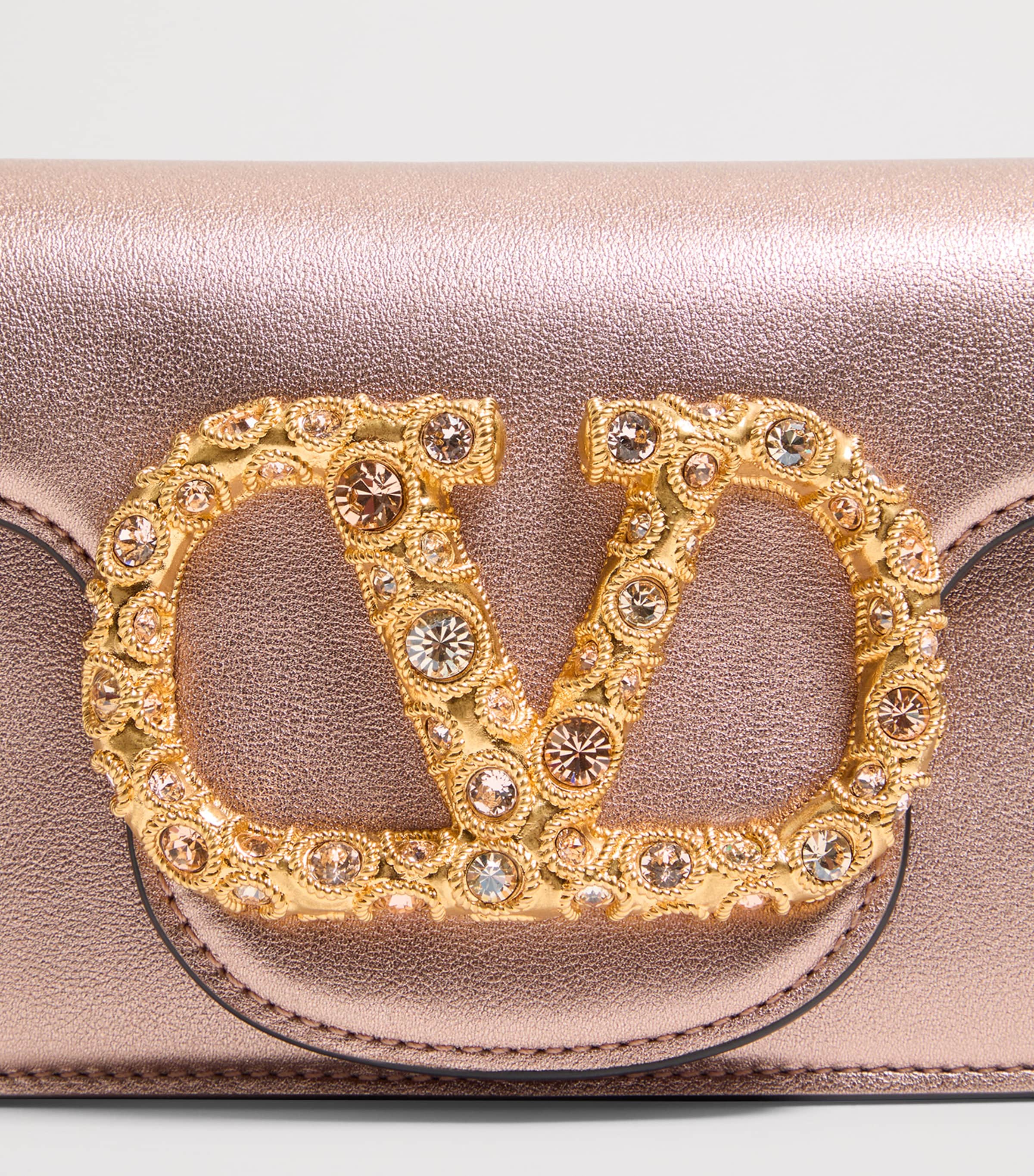 Small Leather Locò Shoulder Bag C2E Image 4