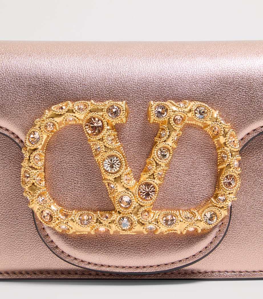 Small Leather Locò Shoulder Bag C2E Image 4