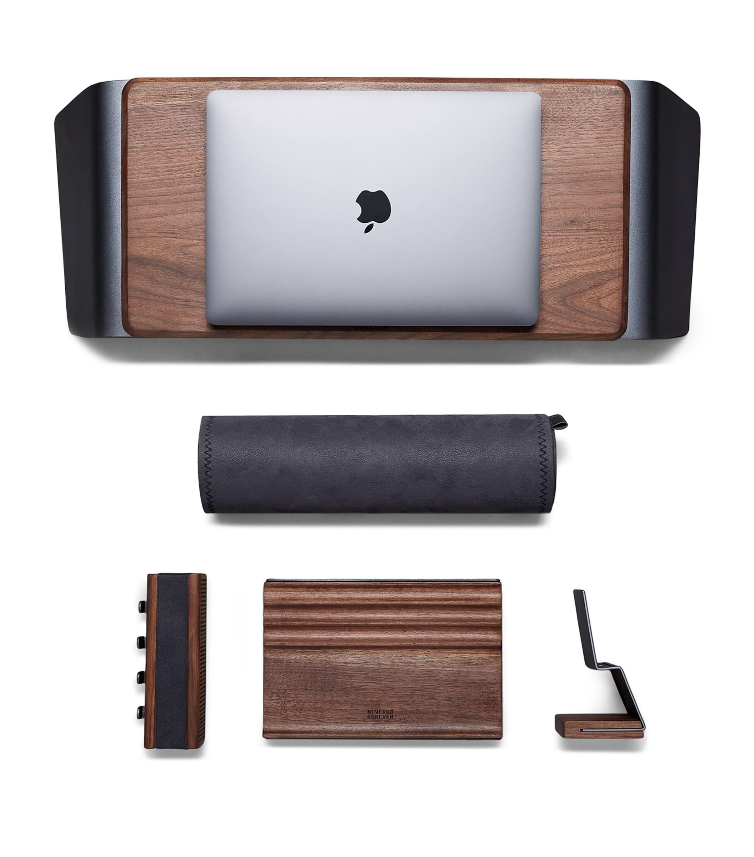 Nooe Config 01 Desk Organiser Set In Brown