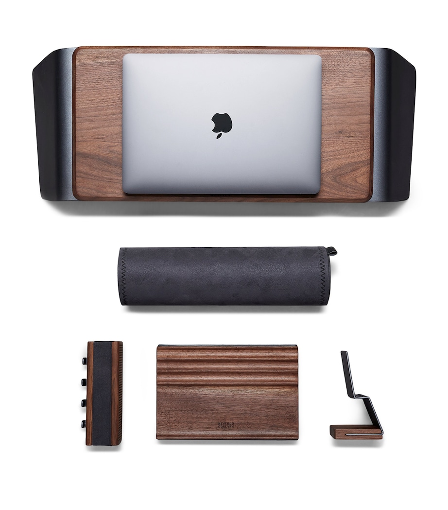 Config 01 Desk Organiser Set WALNUT Image 1