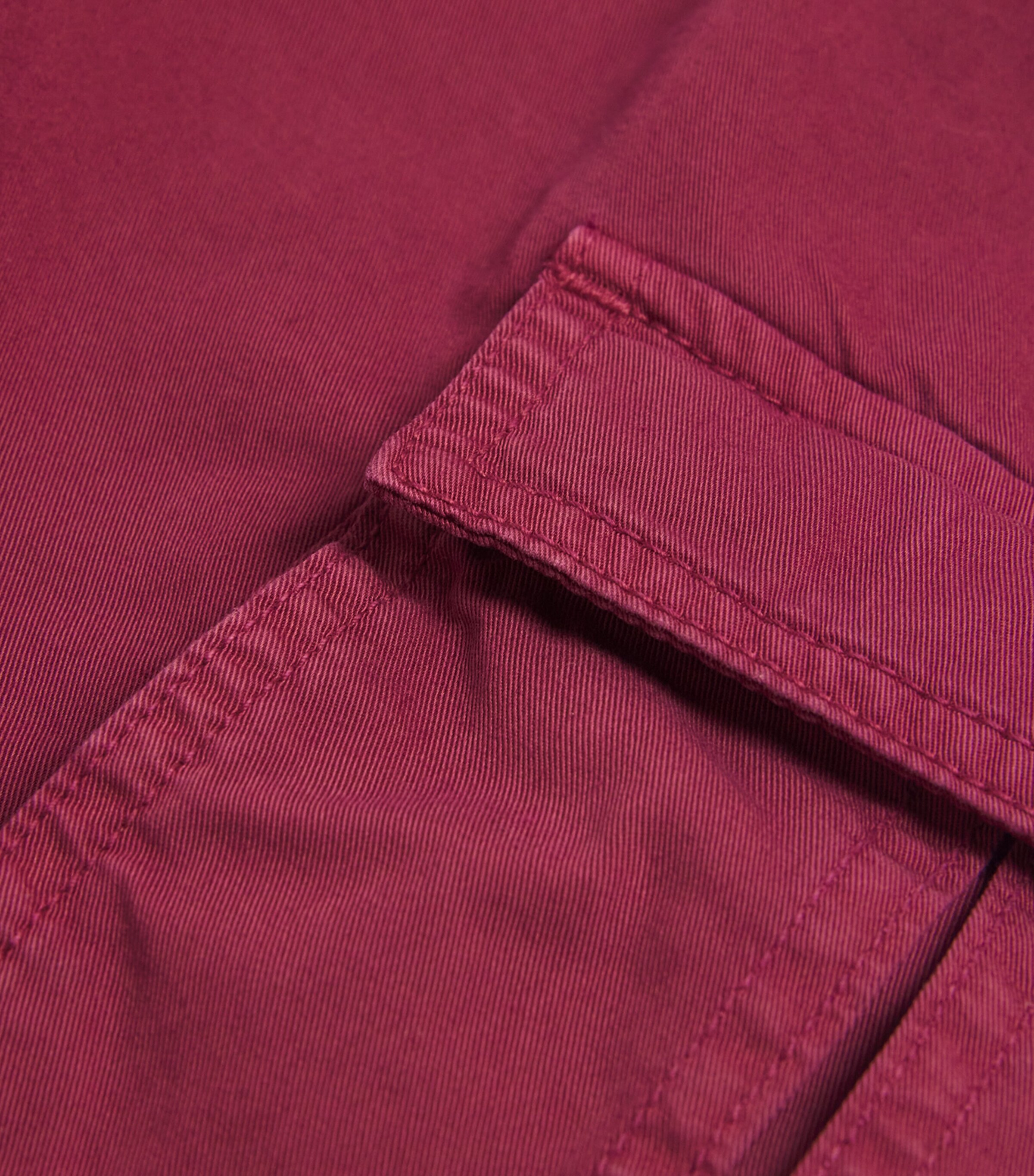 Il Gufo Cotton Cargo Shorts (2-12 Years) Pomegranate Image 3