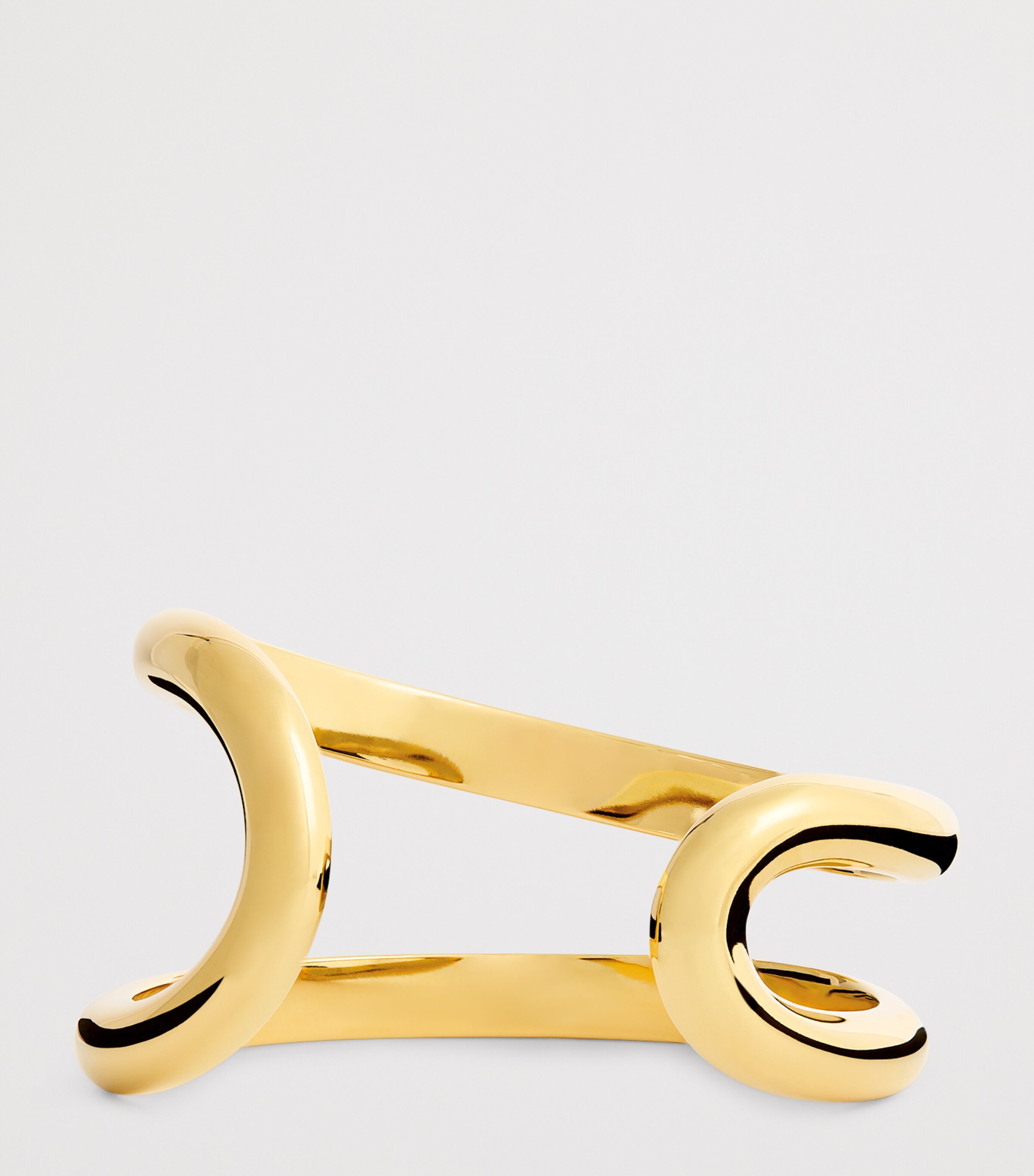 Gold-Plated Maggie Cuff Bangle GOLD Image 3