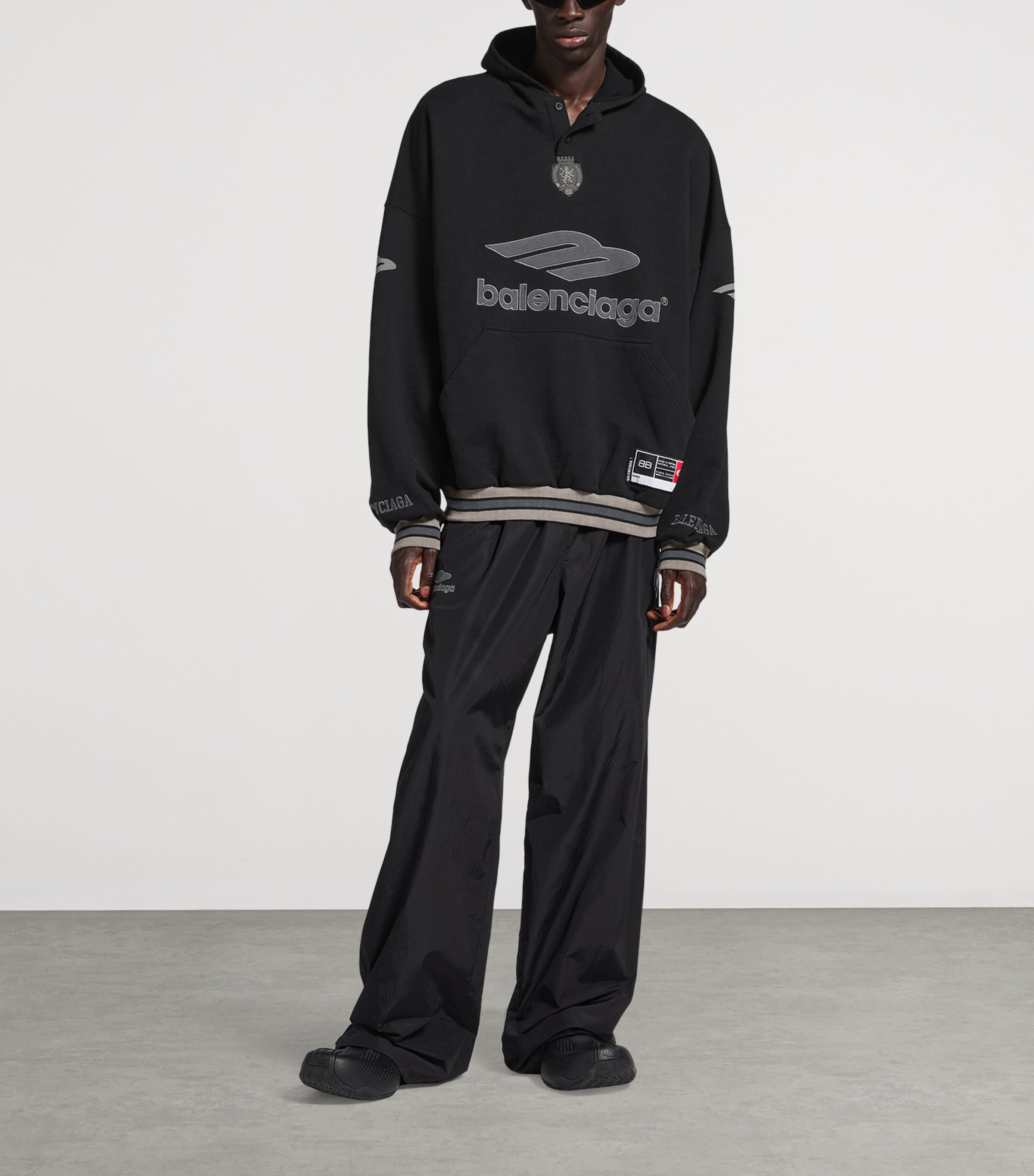 Cotton Jersey Oversized Hoodie 1066 Image 2