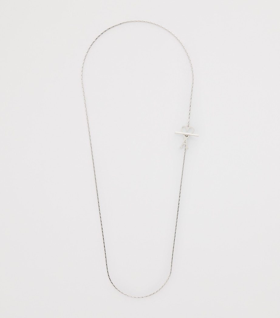 Logo Pendant Necklace 900 - ARGENT Image 2