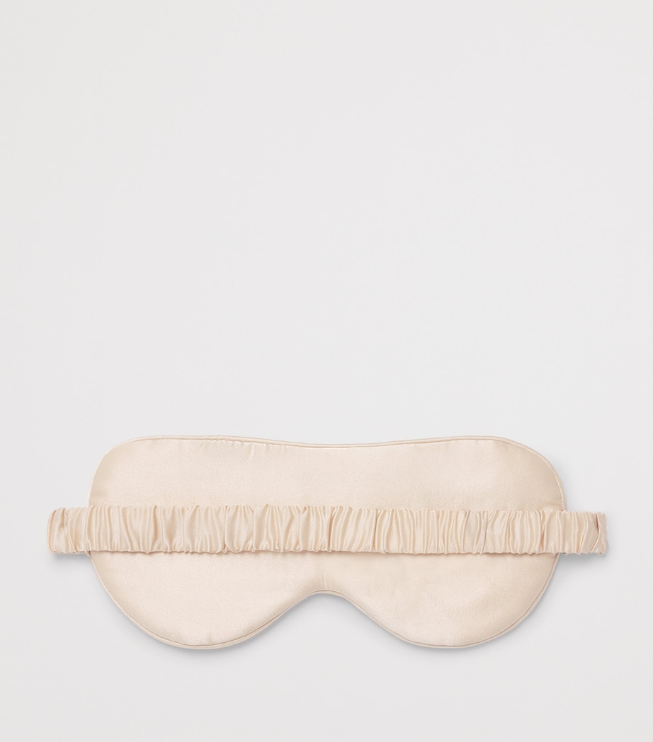 MANITO Womens Mulberry Silk Twinkle Sleep Mask Afterglow Image 2