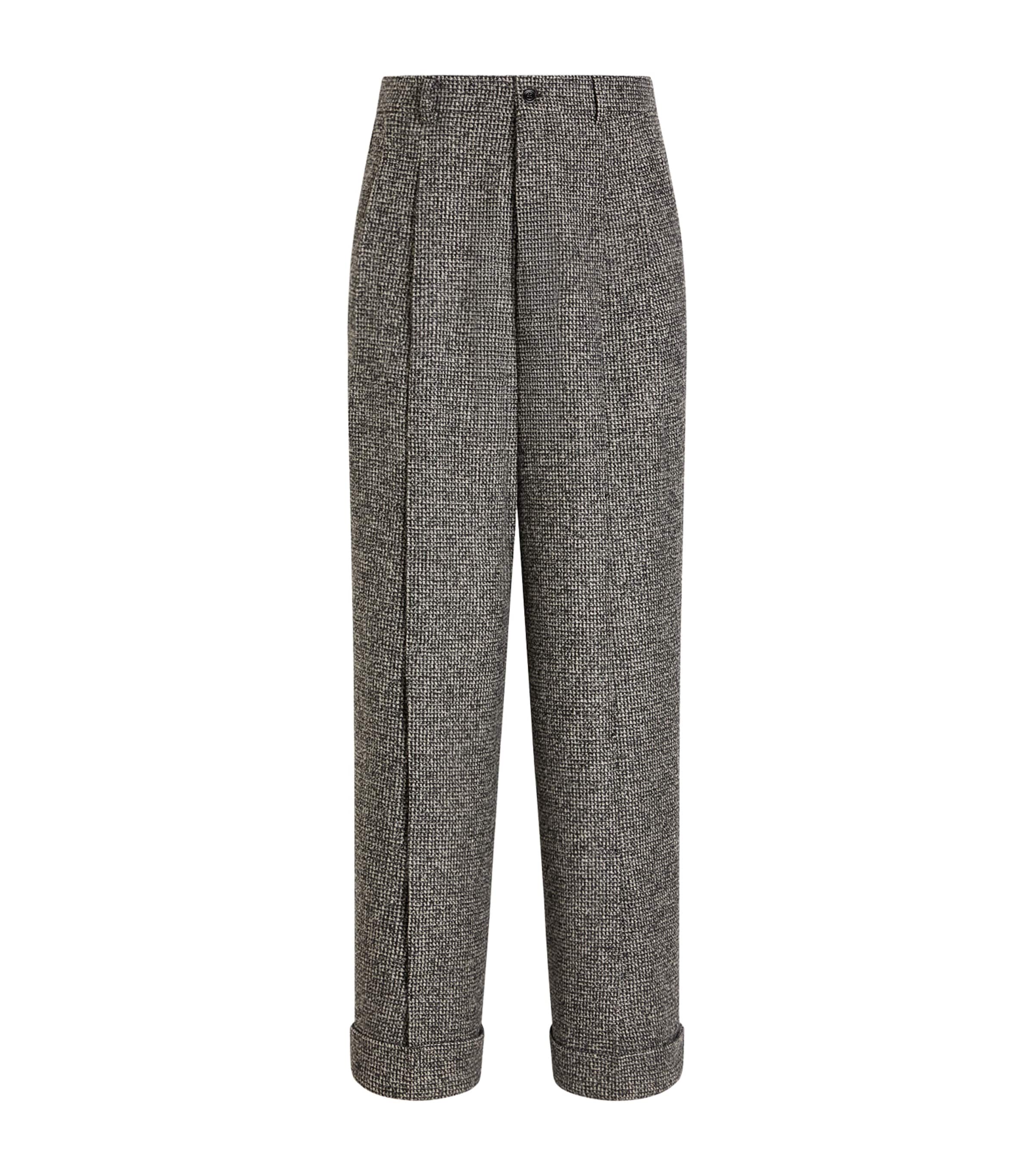 Dolce&Gabbana Mens Birdseye Tailored Trousers Fantasy (not P Image 1