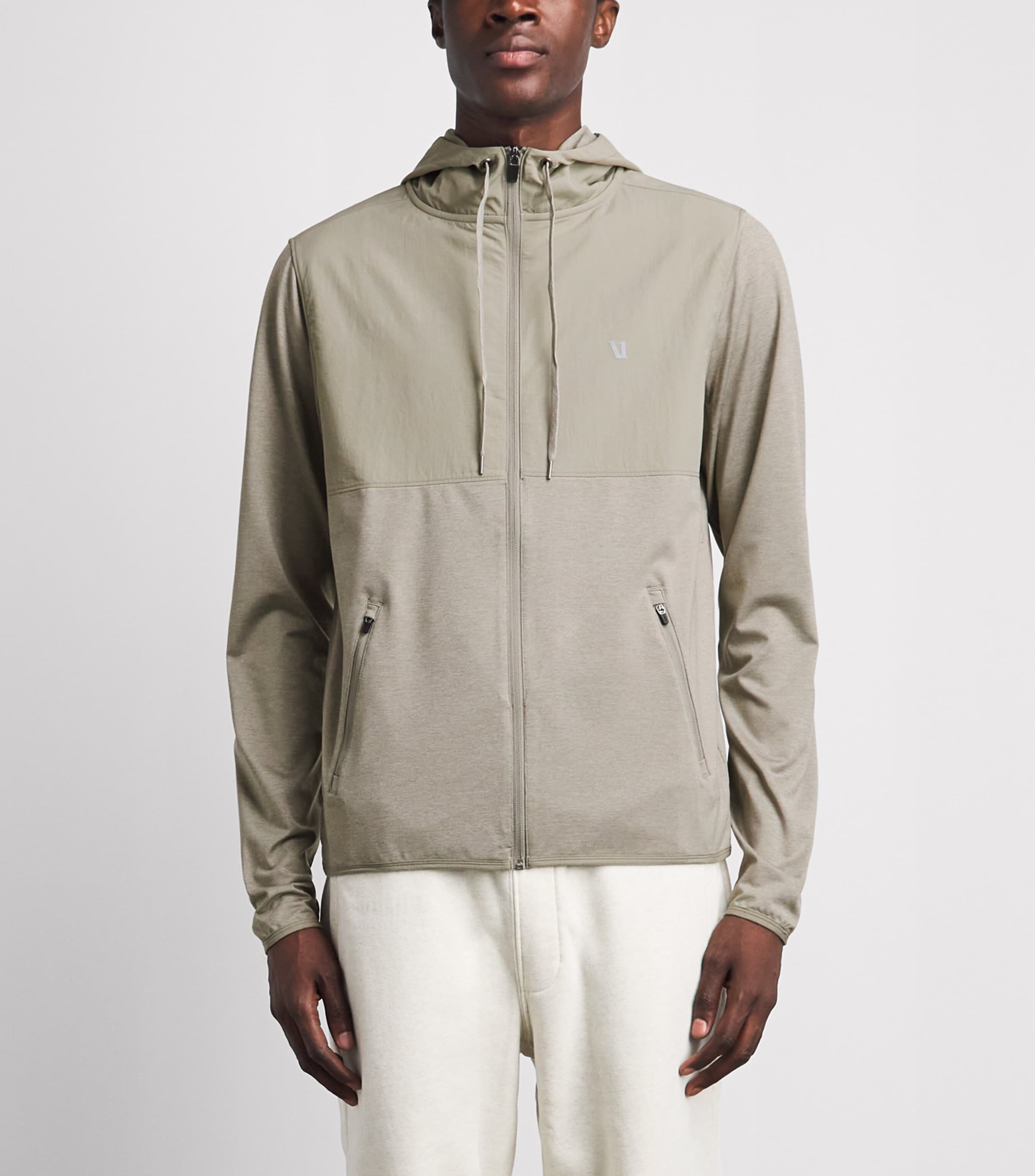 VUORI Mens Sunday Element Track Jacket Tih Biscotti He Image 4