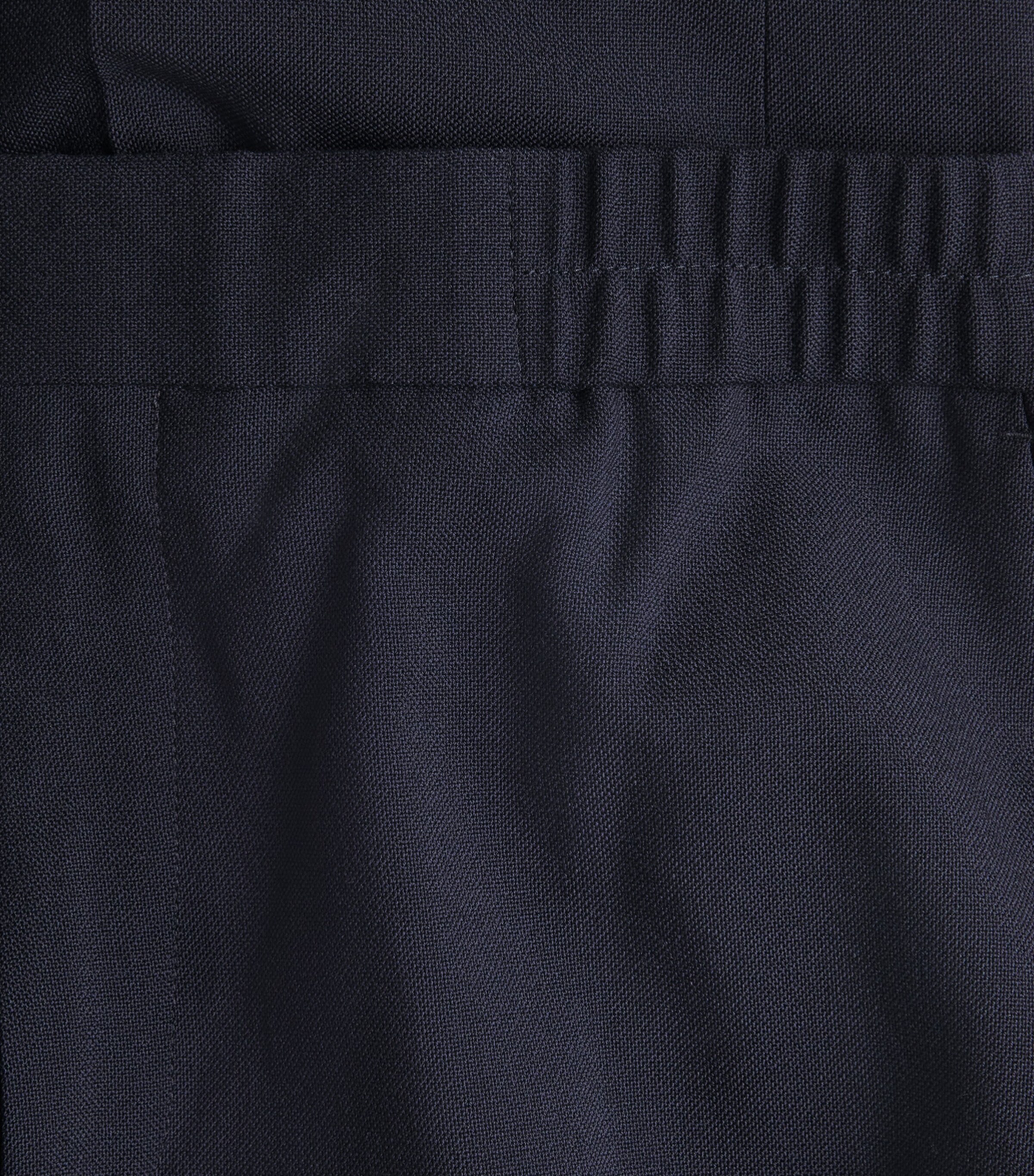 Paul Smith Mens Wool Hopsack Trousers Dark Navy Image 6