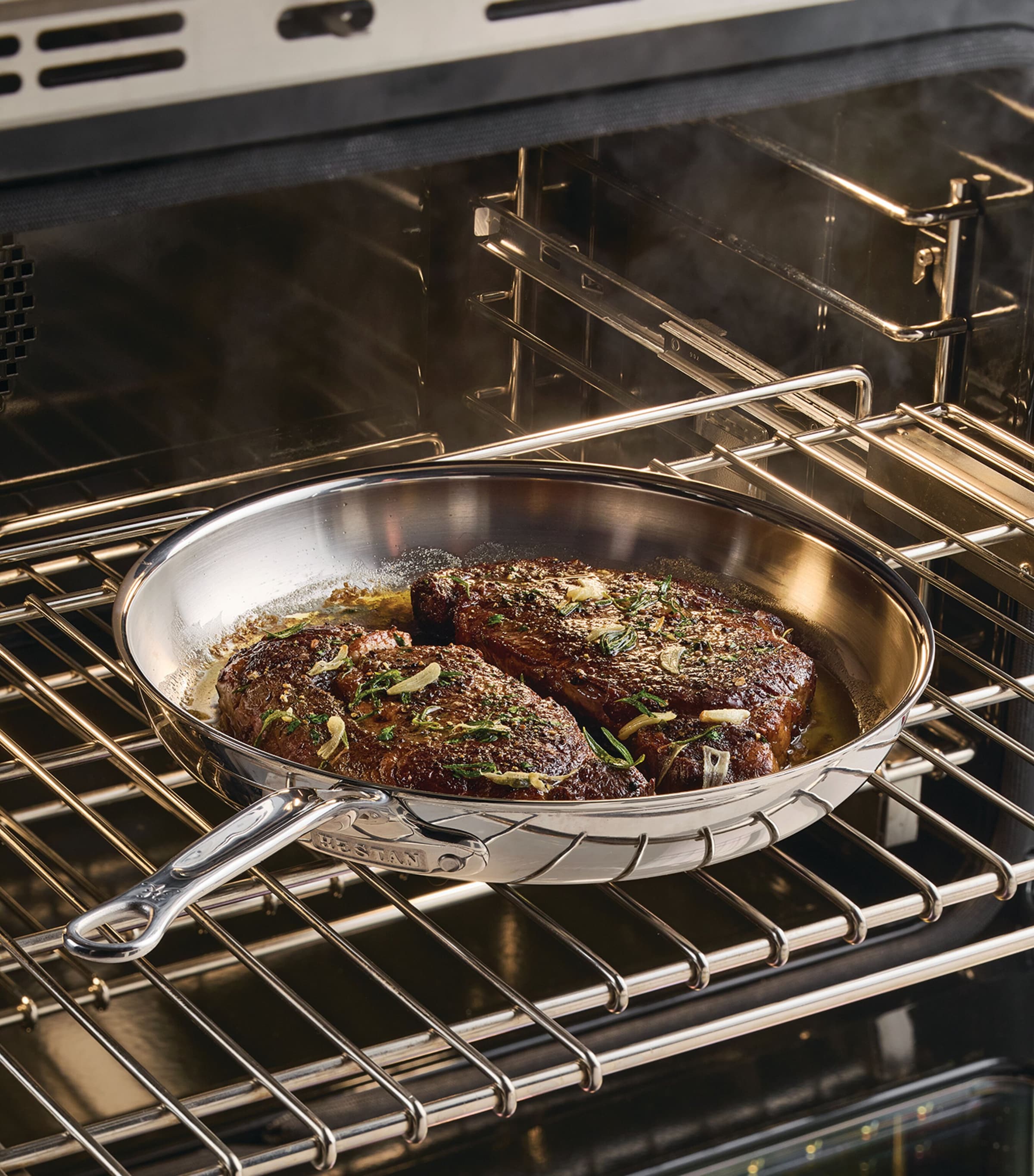 Hestan ProBond Luxe Skillet (32cm) Silver Image 6
