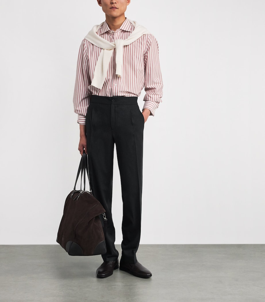 Cotton Stripe Dress Shirt 2 Image 2