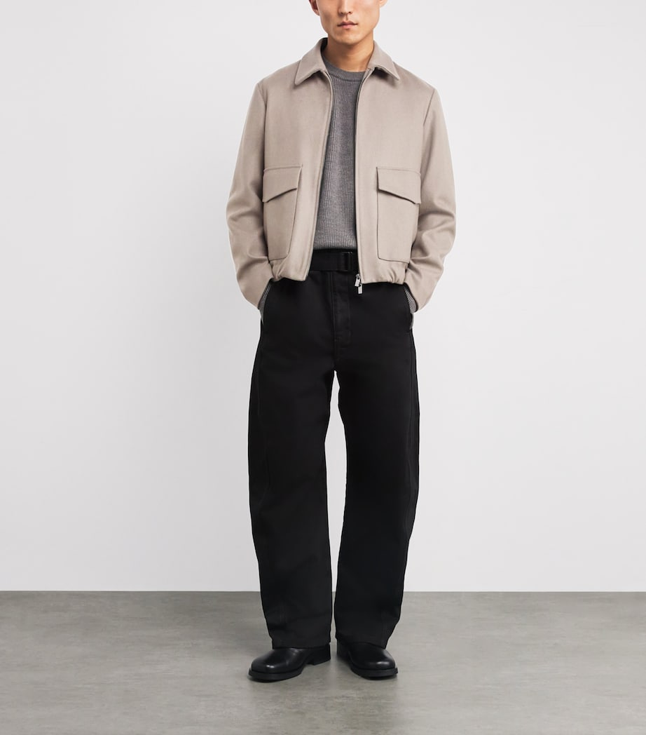 Virgin Wool-Blend Jacket 530 SASSO Image 2