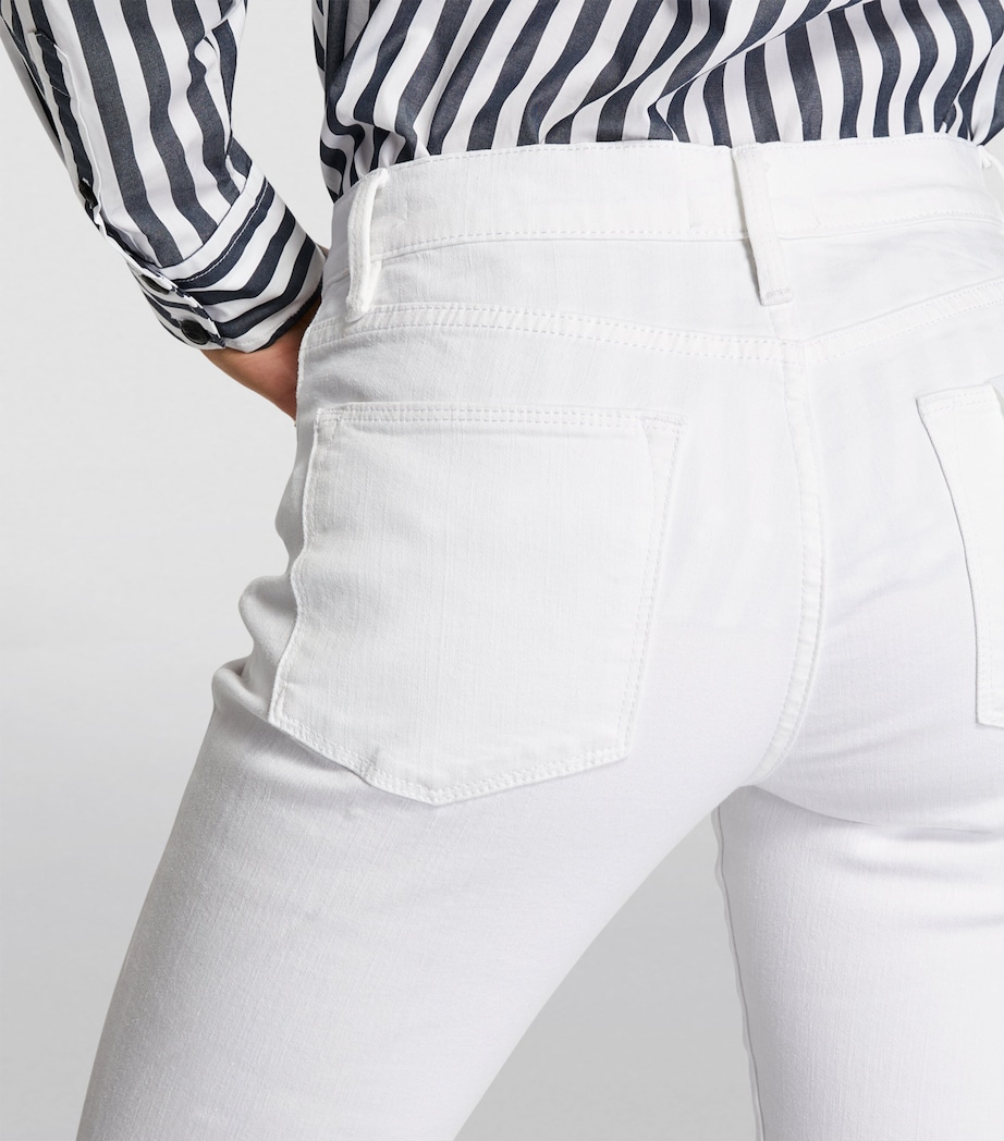 Le High Flare jeans BLANC Image 6