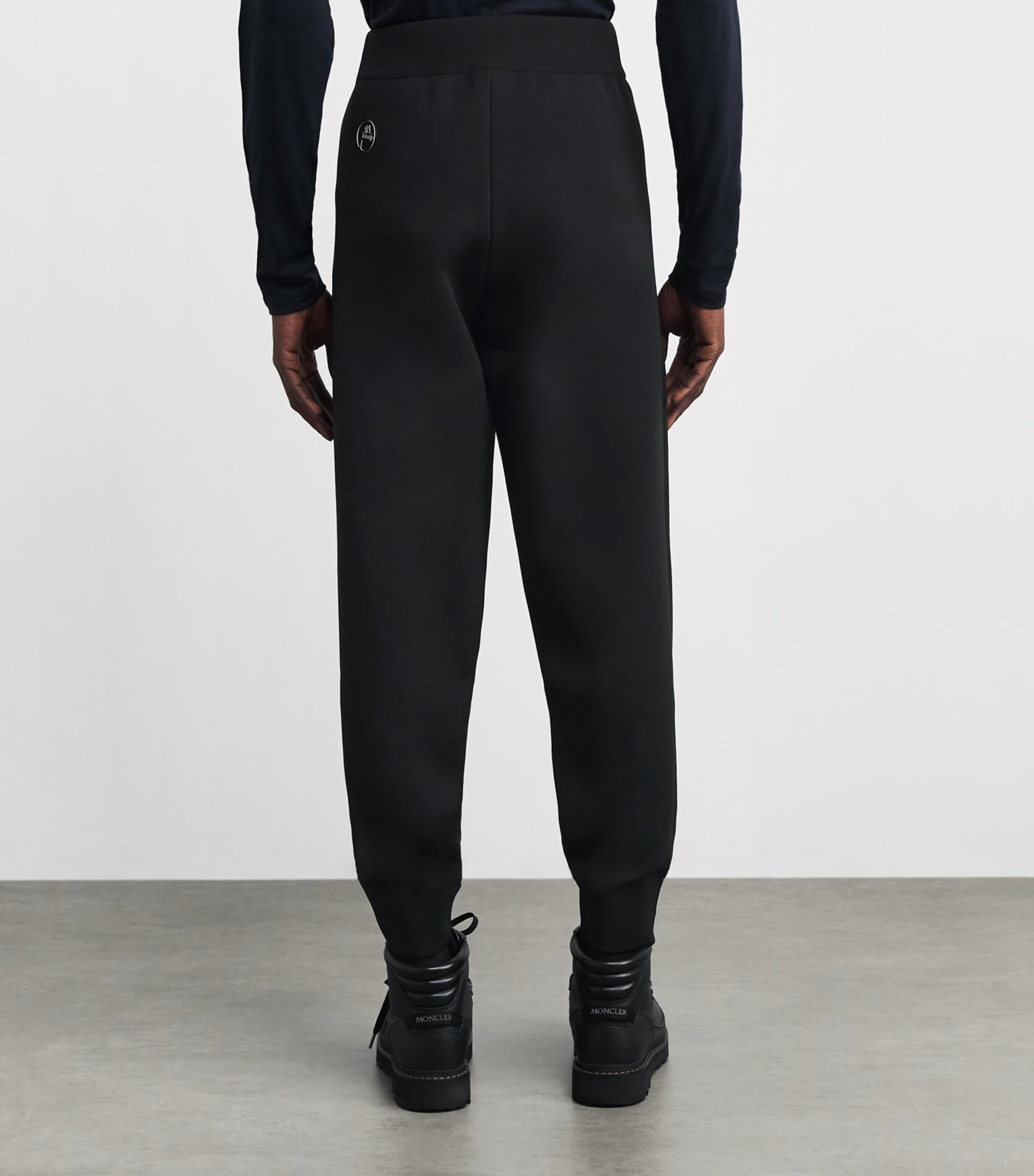 Wool-Blend Cyrion Sweatpants 01000 NOIR Image 4
