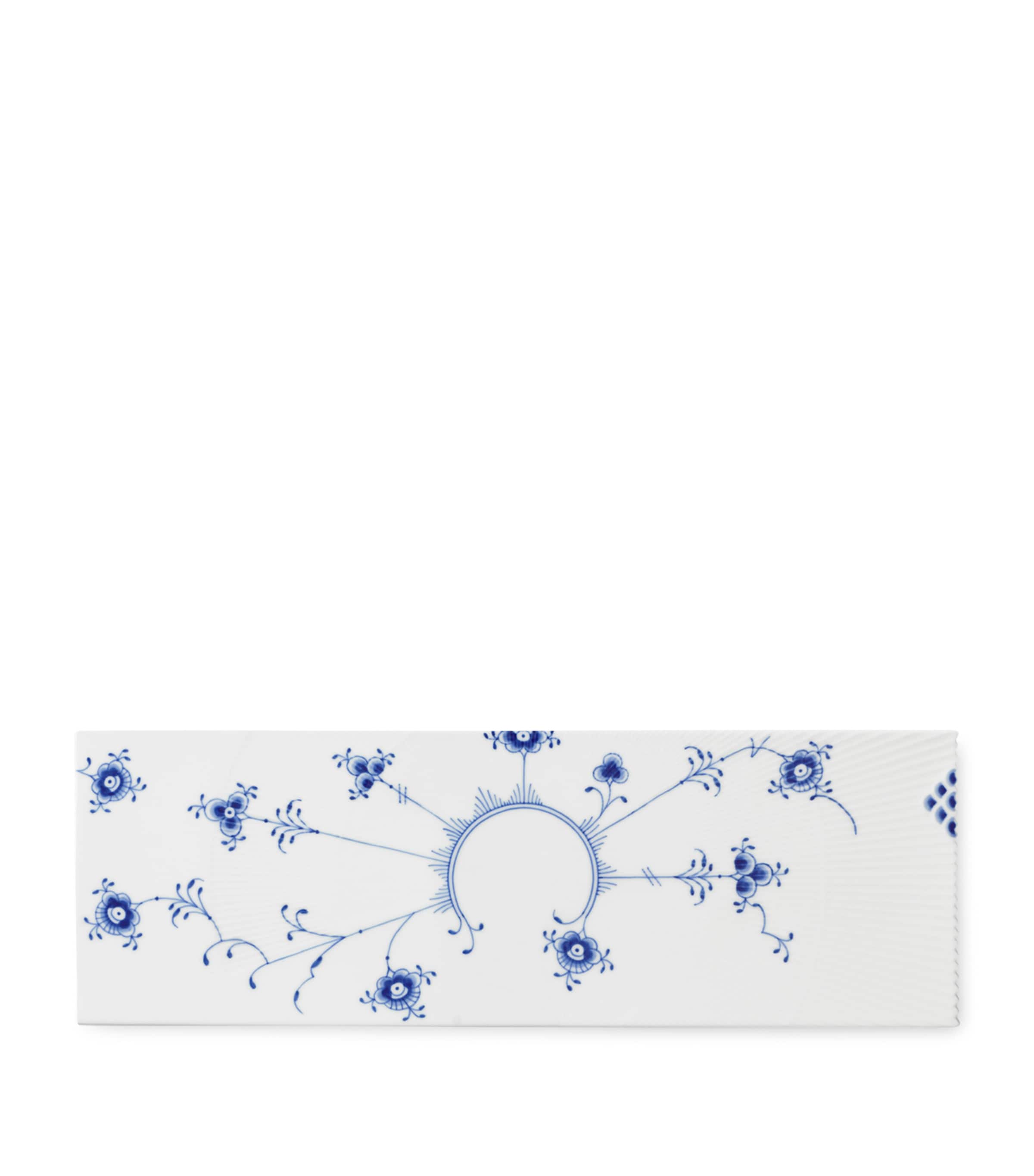 Royal Copenhagen Blue Elements Serving Board In Blue