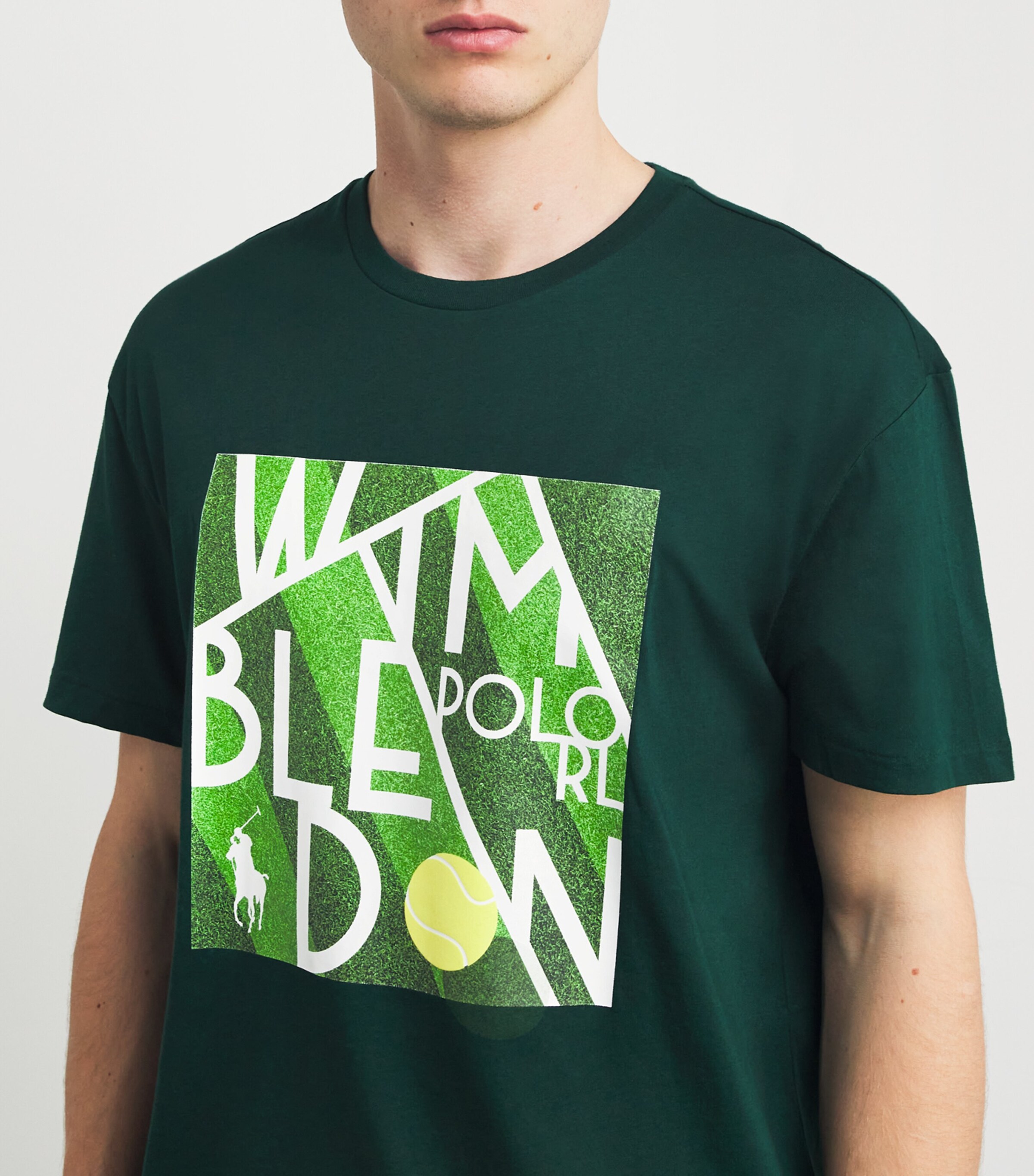 RLX Ralph Lauren Green x Wimbledon Graphic T-Shirt | Harrods US